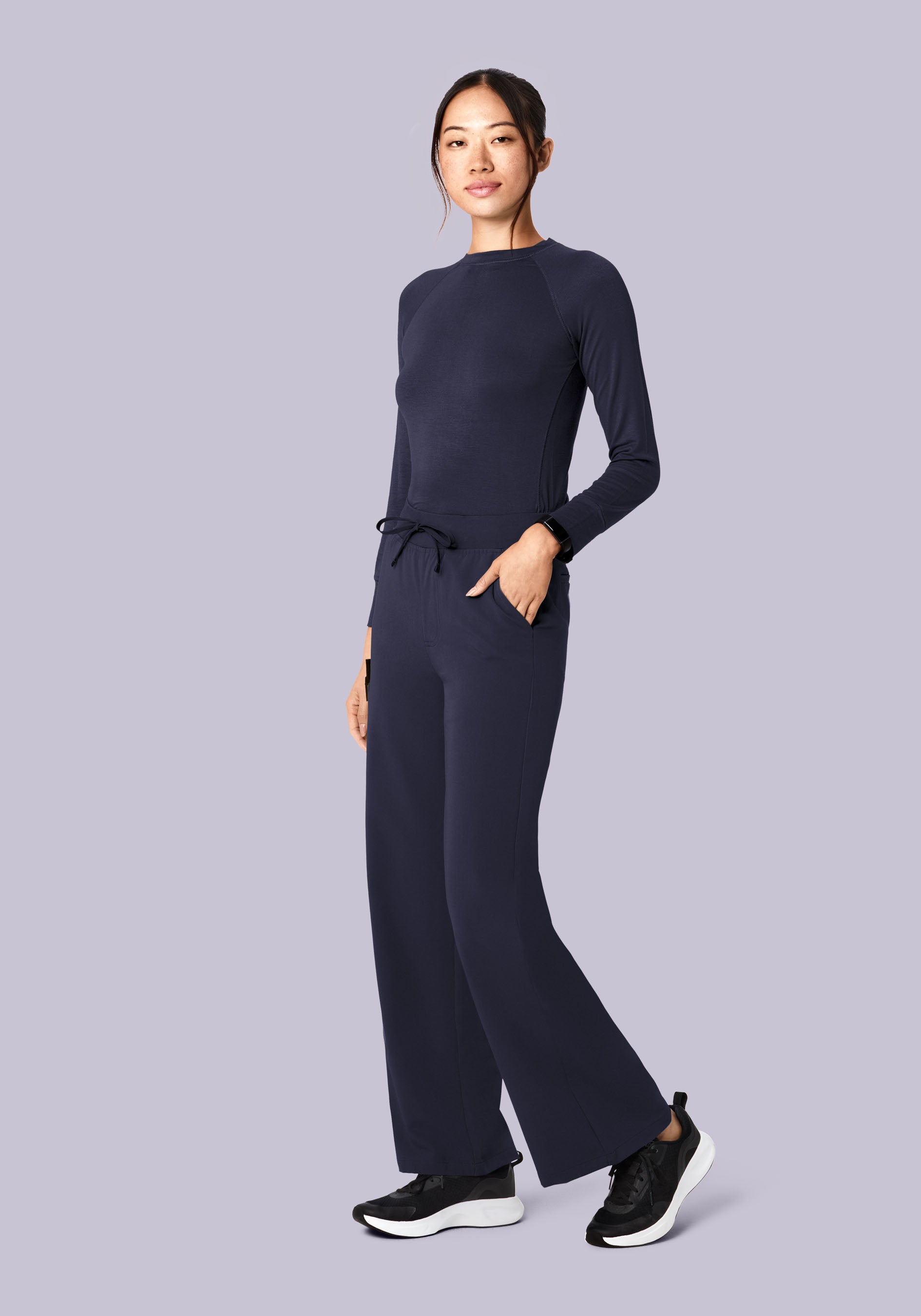 Women's Underscrubs Steel