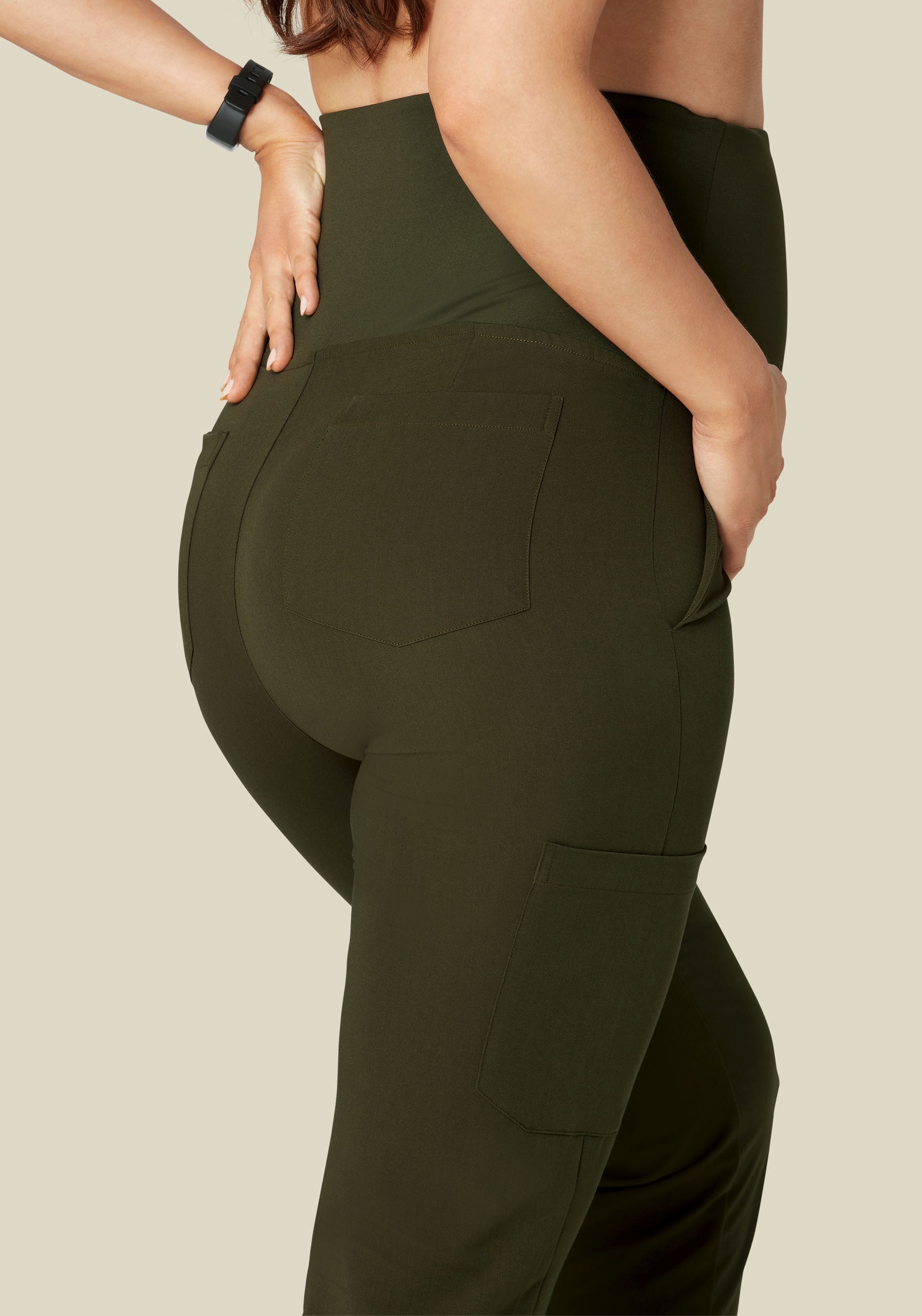 Maternity Cargos Olive