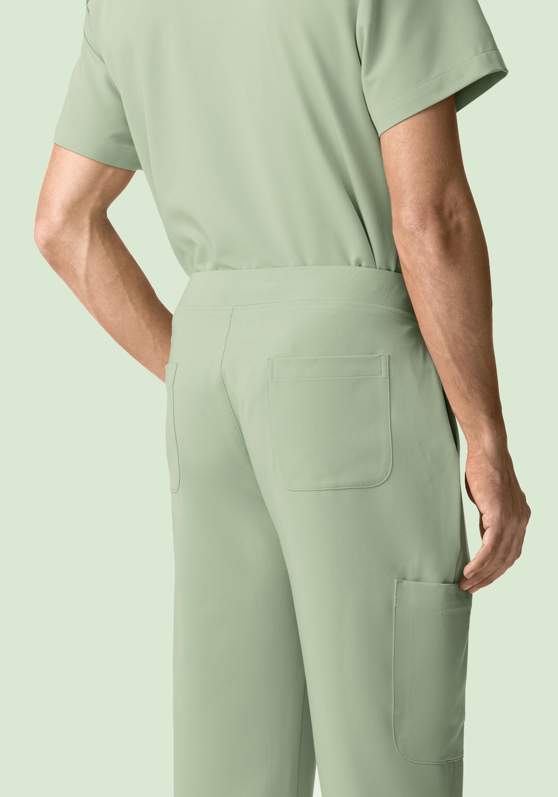 7 Pocket Cargos Green Tea