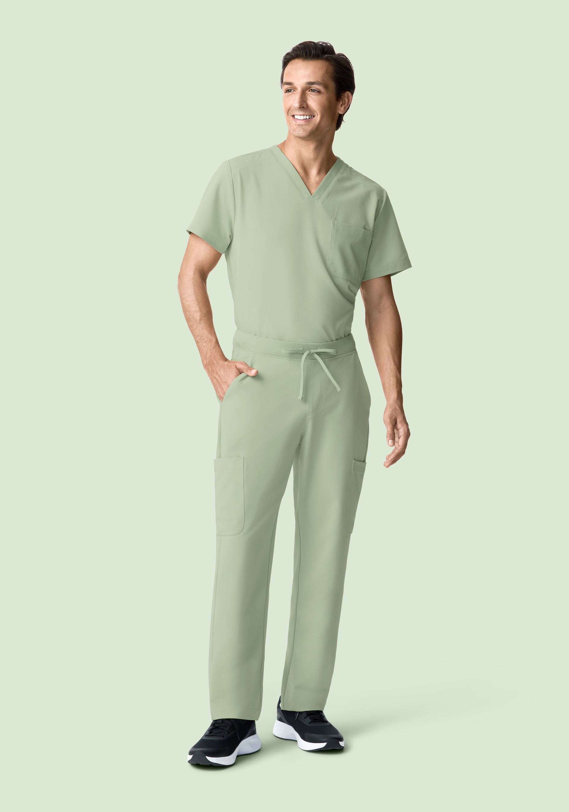 7 Pocket Cargos Green Tea