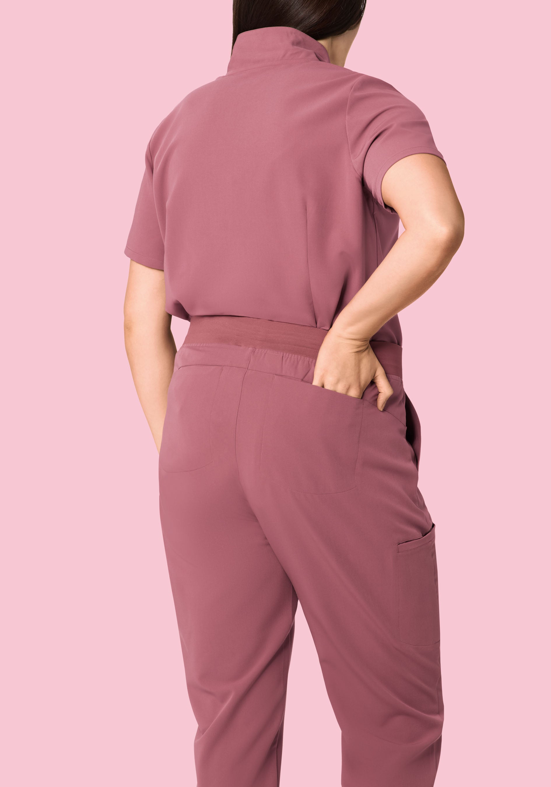 11 Pocket Joggers Mauve