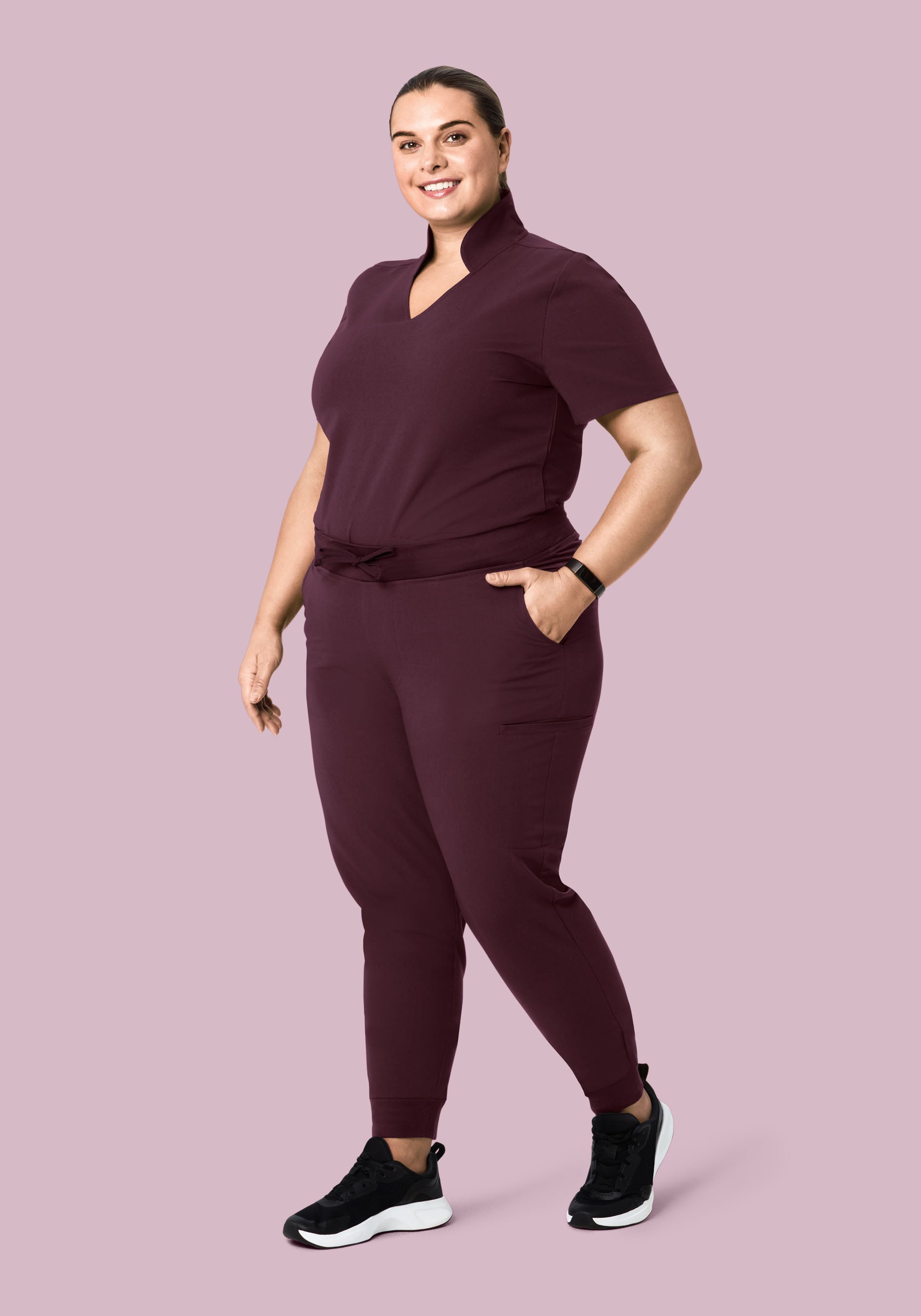 11 Pocket Joggers Merlot