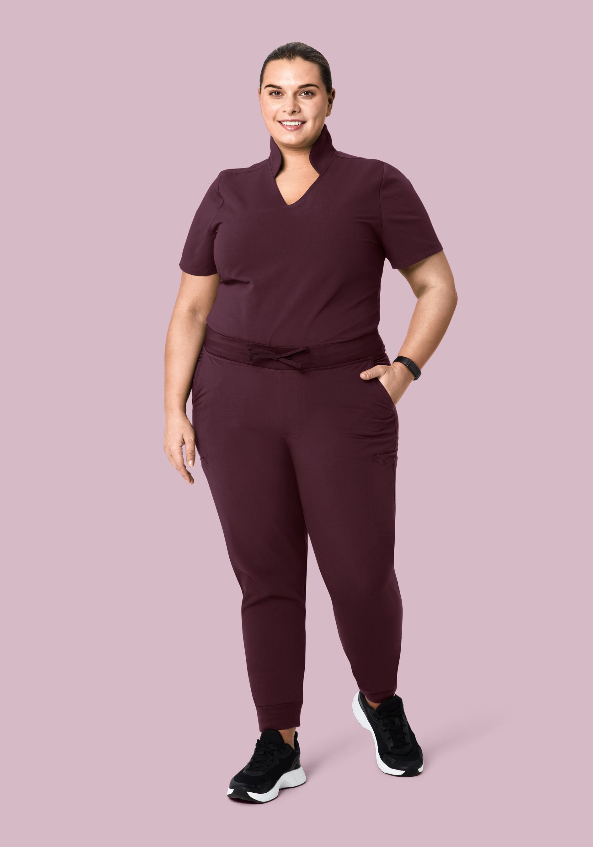 11 Pocket Joggers Merlot