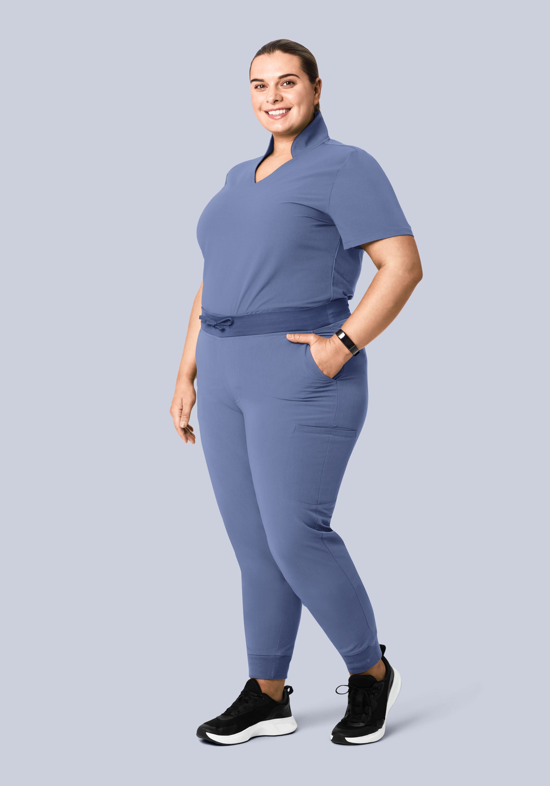 11 Pocket Joggers Periwinkle