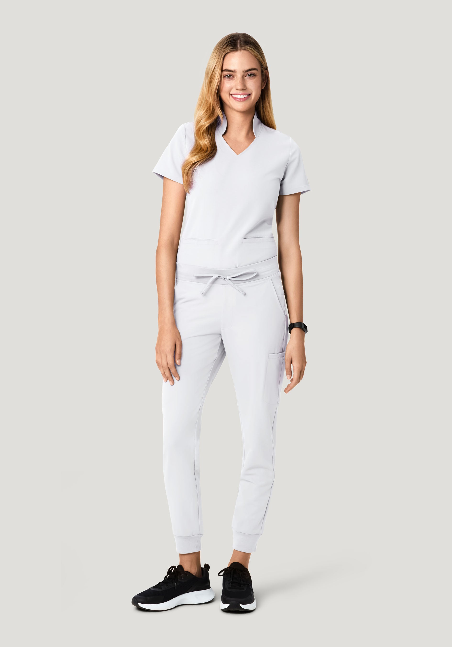 Multi Wear Collar Top White