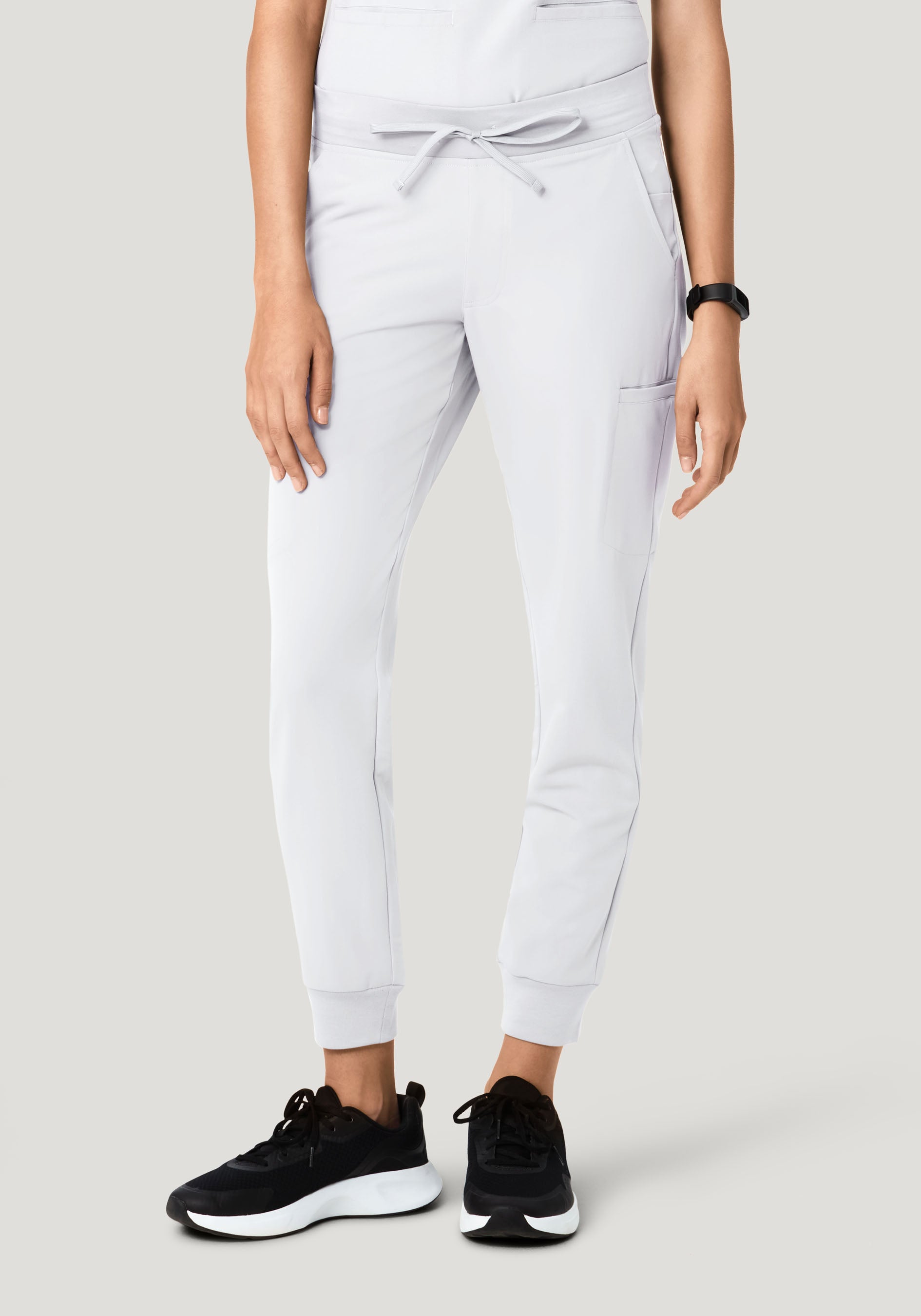 11 Pocket Joggers White