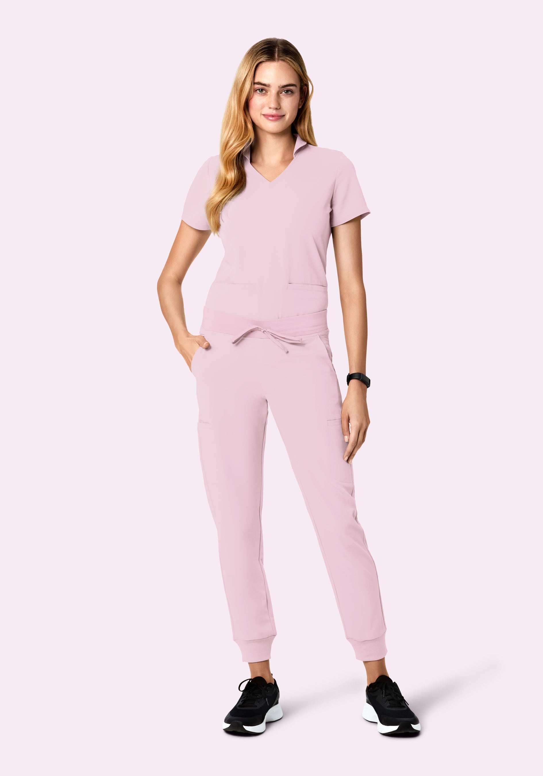 11 Pocket Joggers Blush Blossom