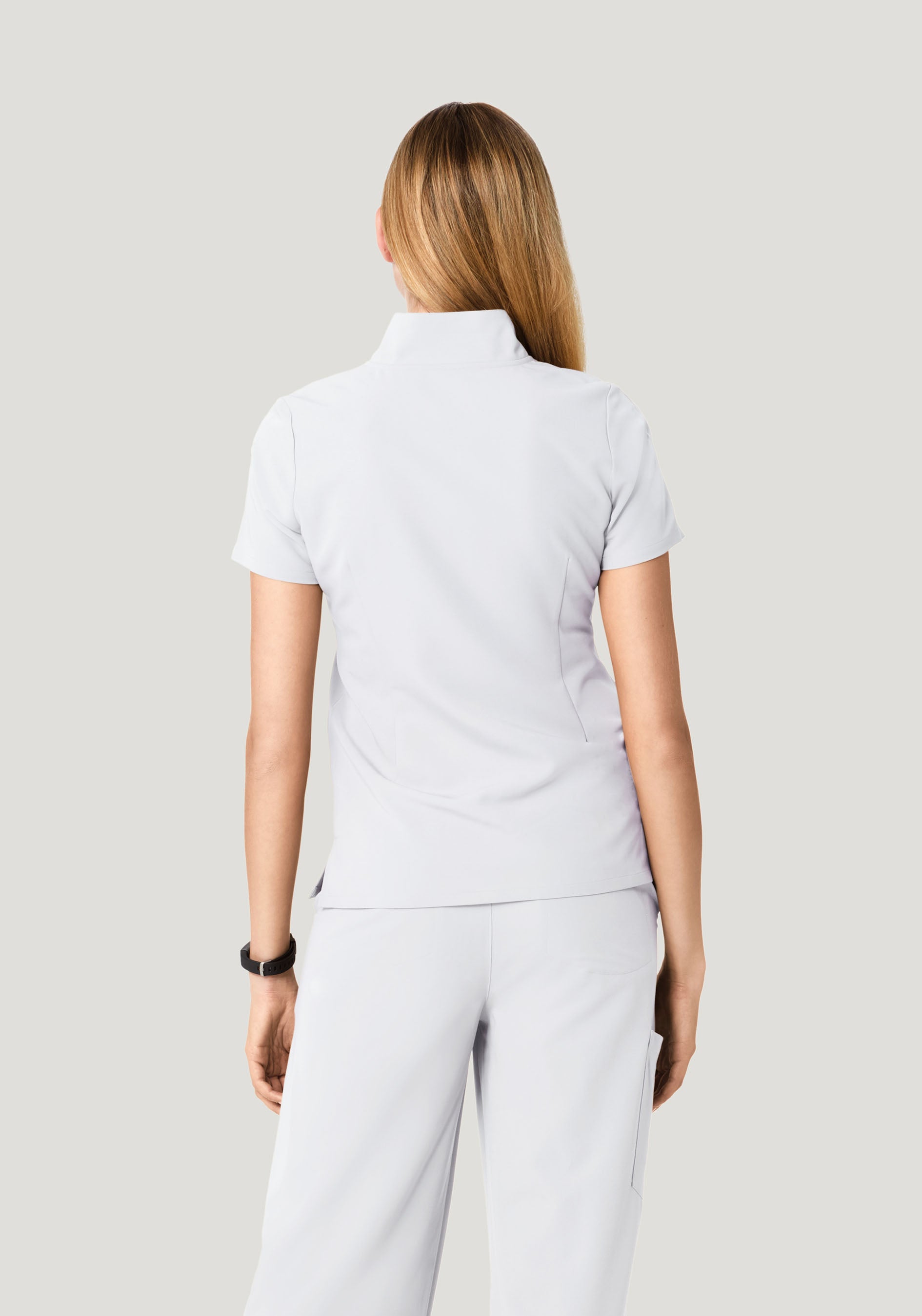 Multi Wear Collar Top White