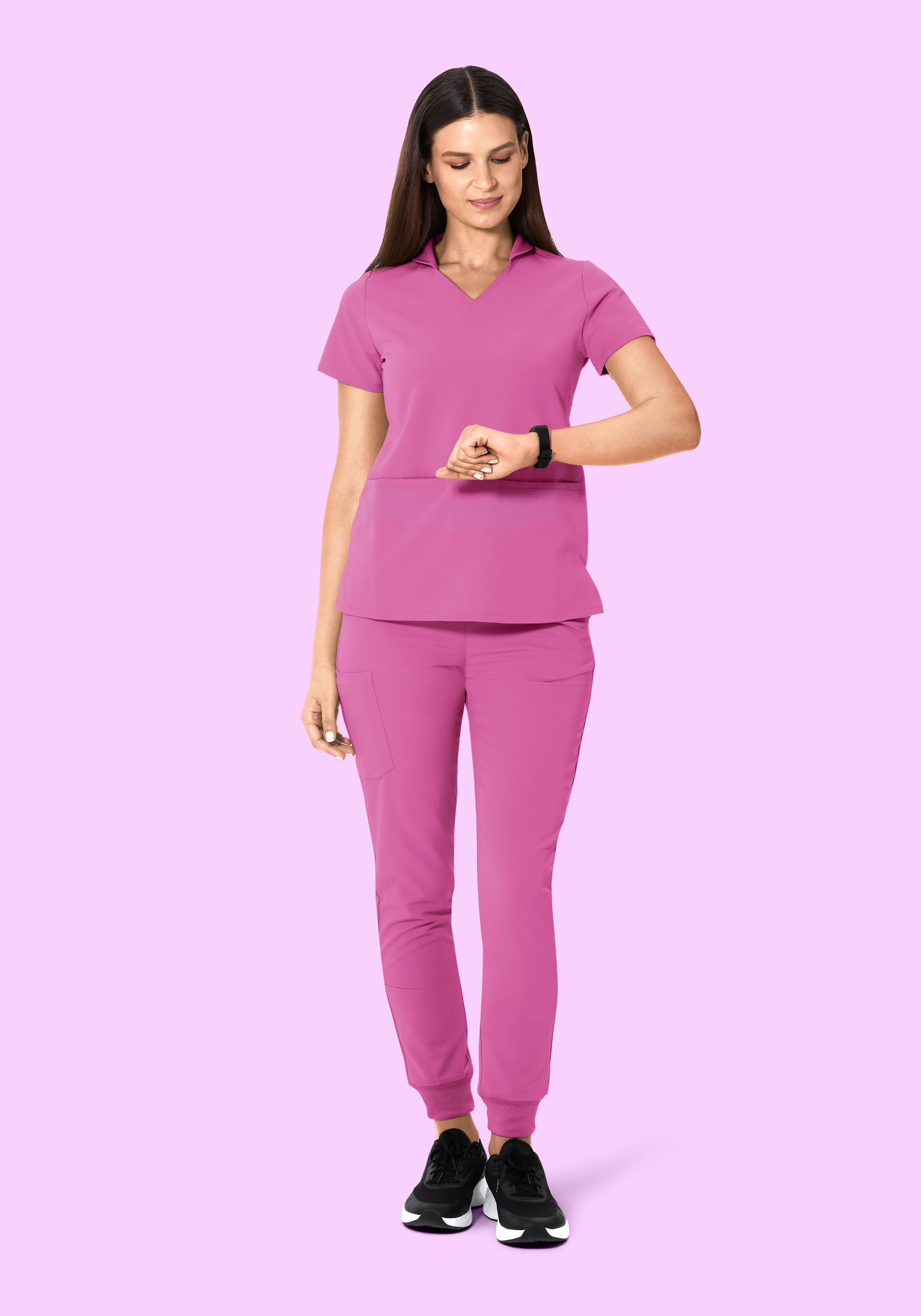 Multi Wear Collar Top Dahlia