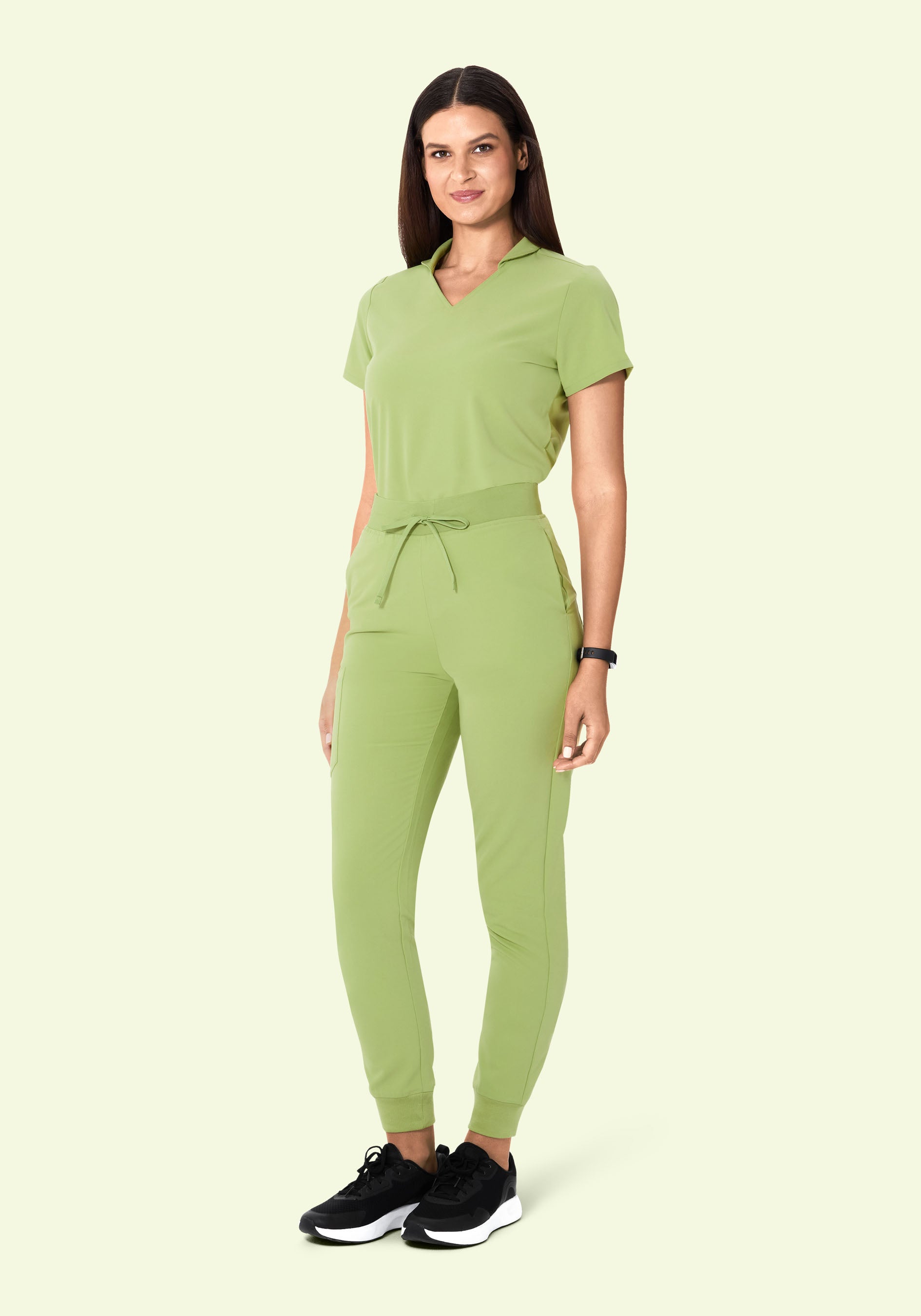 Multi Wear Collar Top Fern