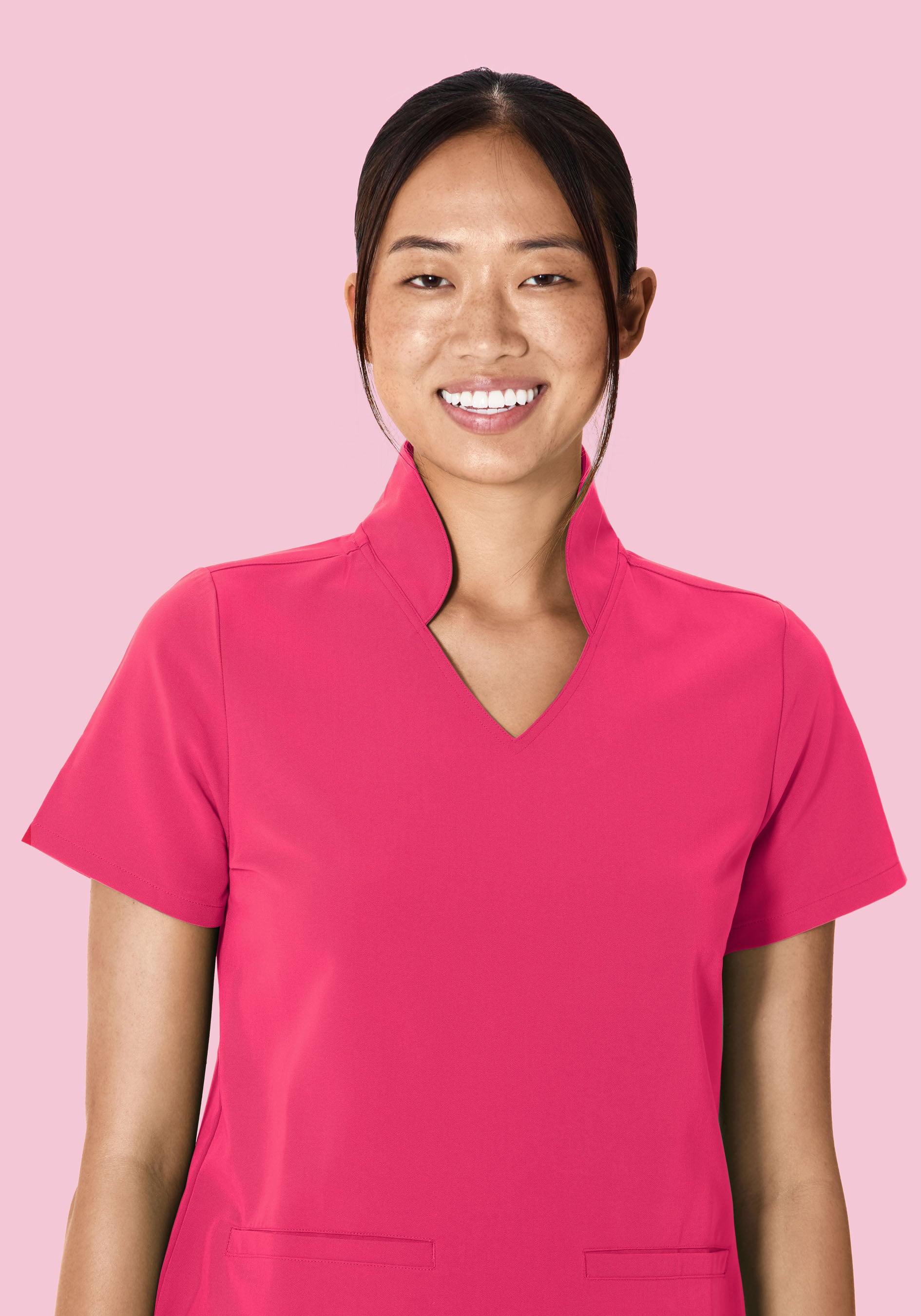 Multi Wear Collar Top Azalea