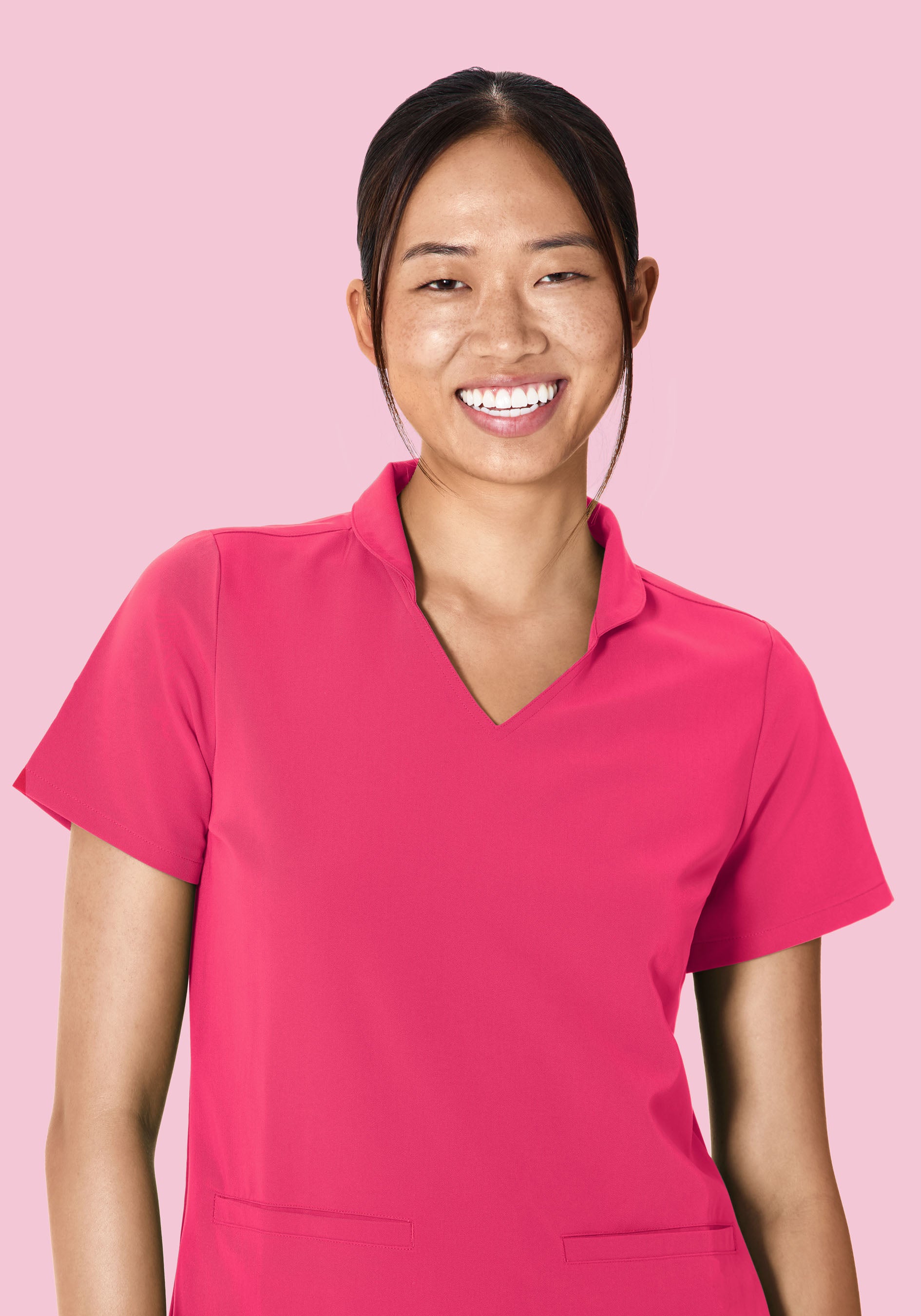 Multi Wear Collar Top Azalea