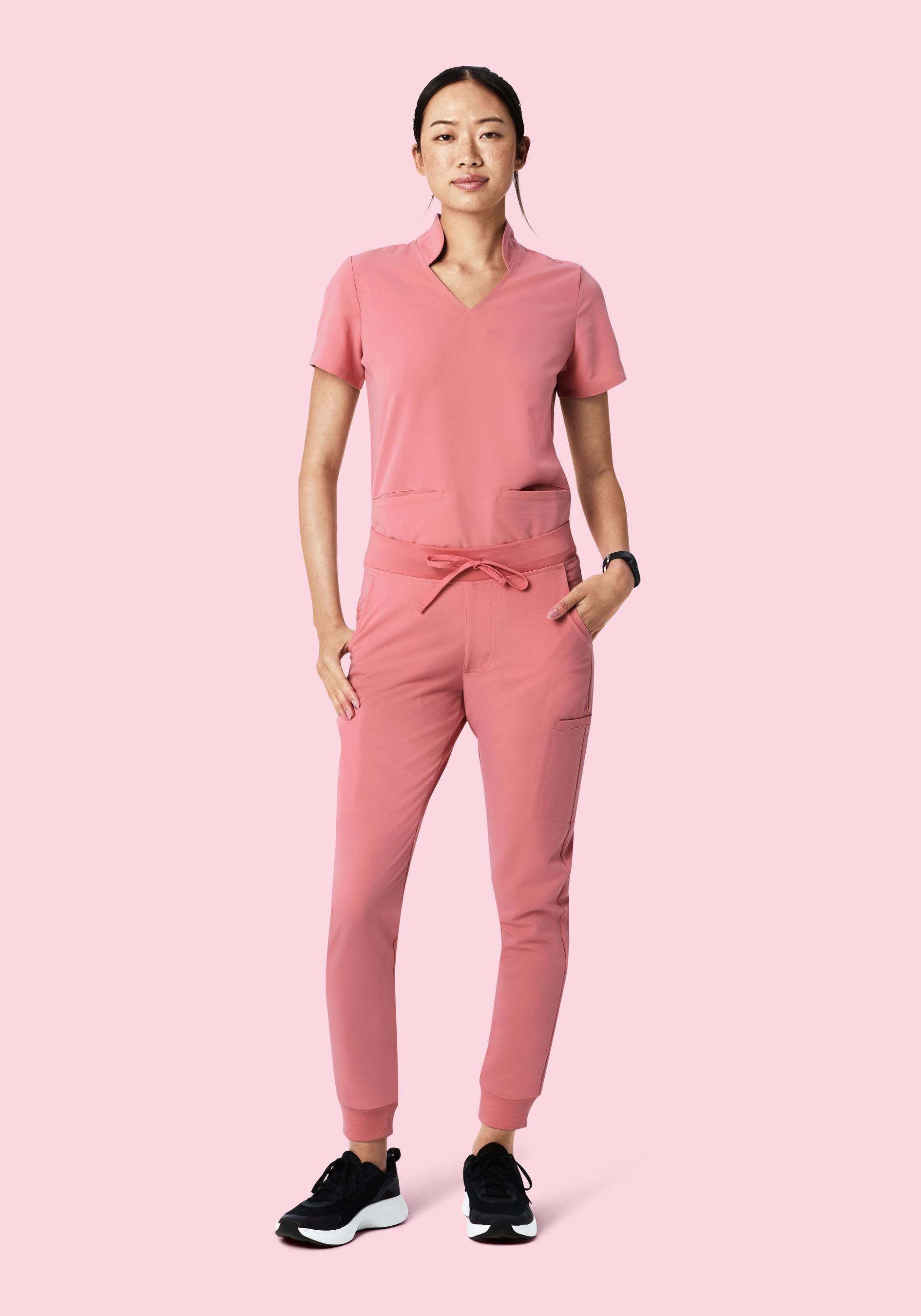 11 Pocket Joggers Peony