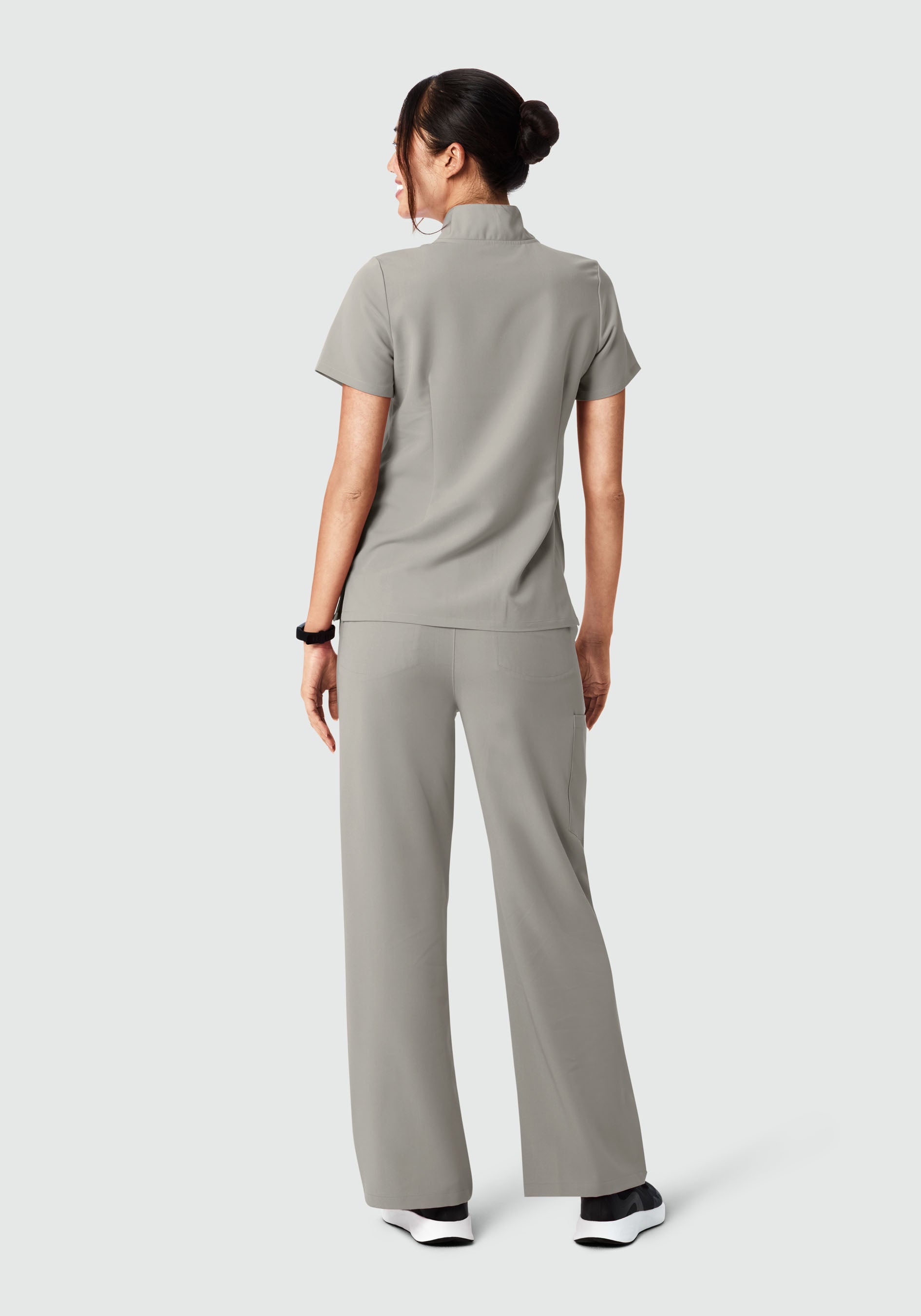 High Waisted Wide Leg Flint