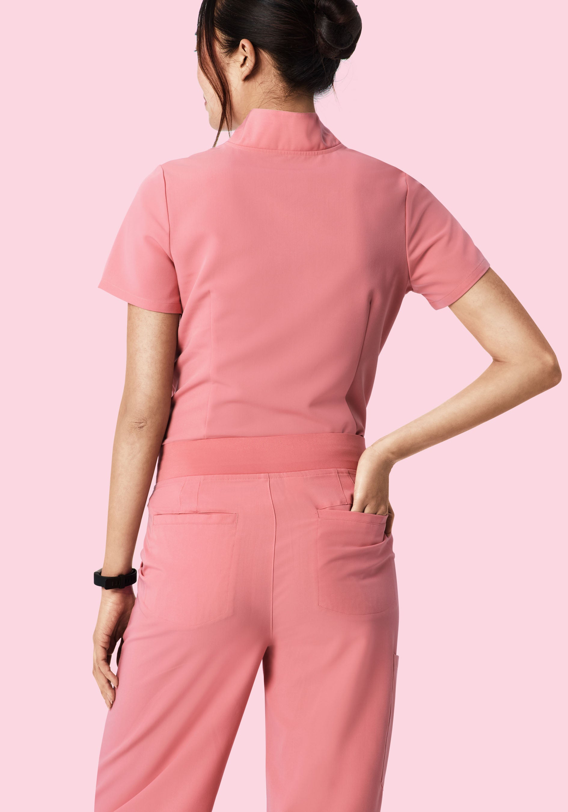 High Waisted Wide Leg Peony