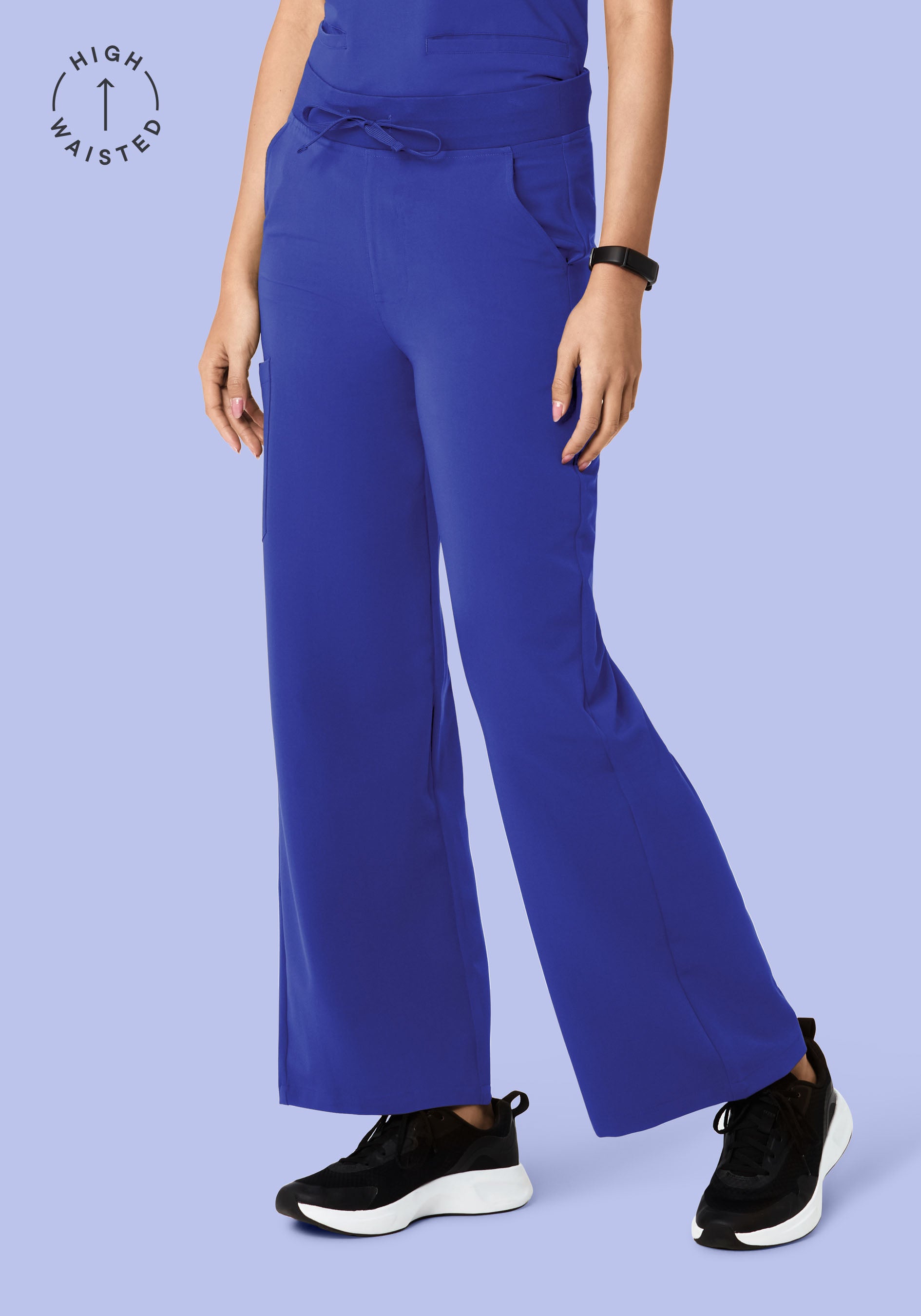 High Waisted Wide Leg Very Peri