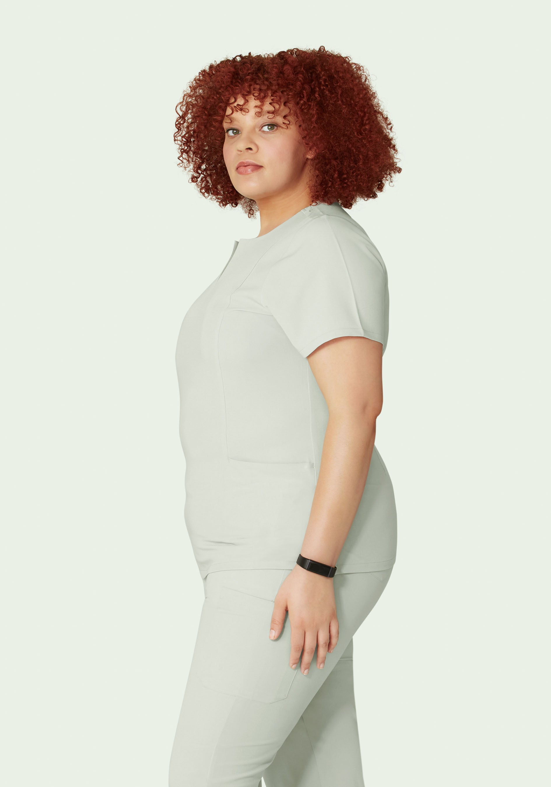 5 Pocket Notch Neck Top Northern Droplet