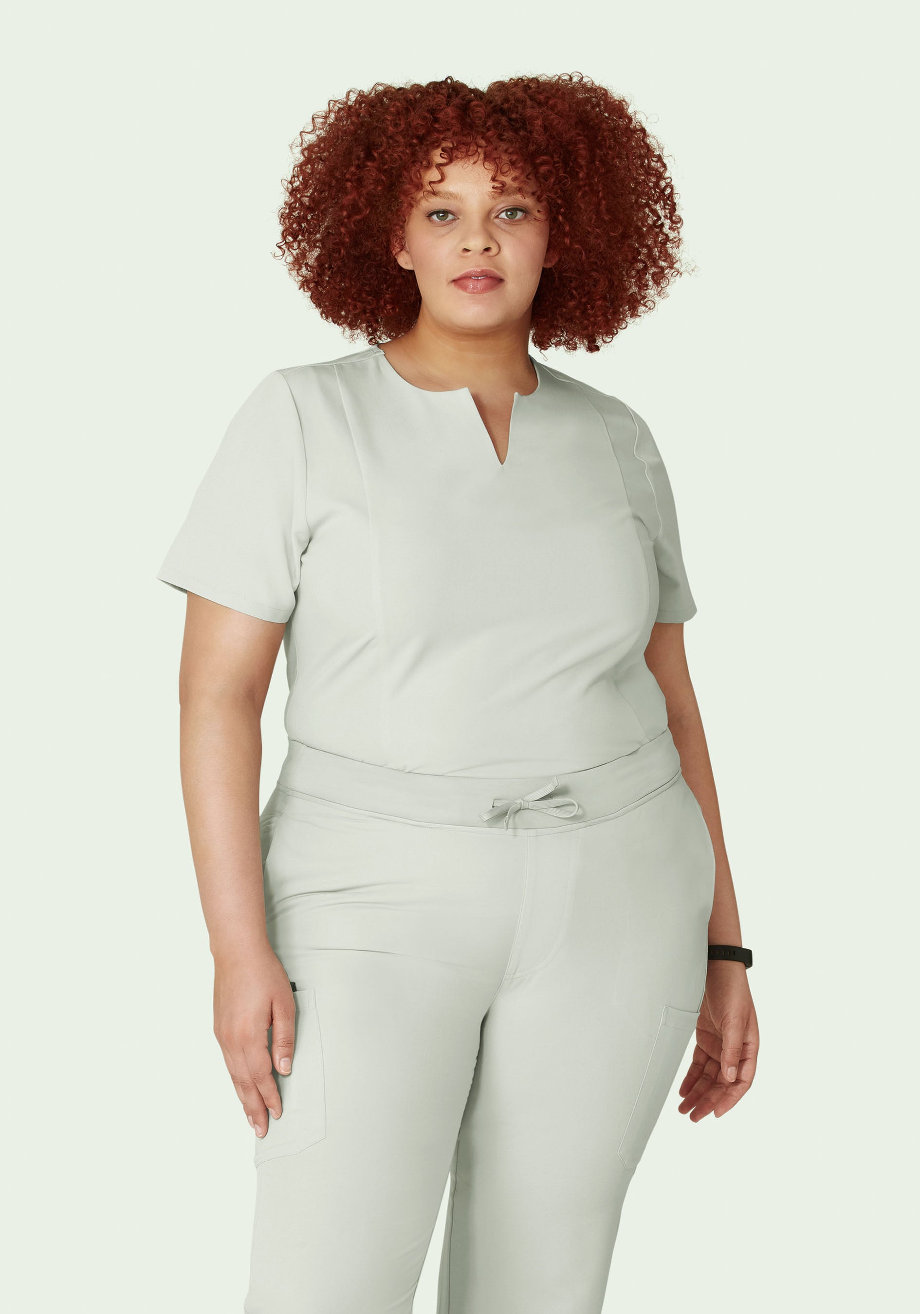 5 Pocket Notch Neck Top Northern Droplet