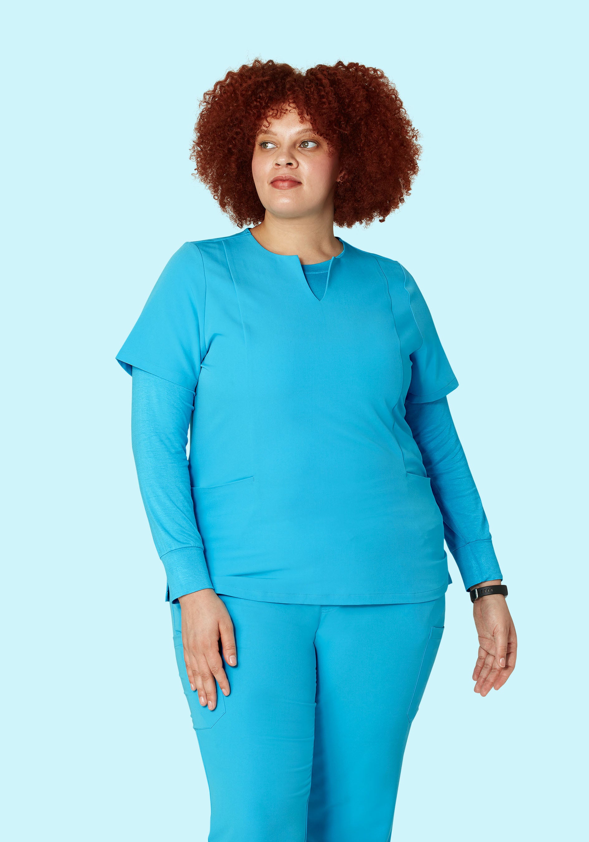 Women's Underscrubs Pacific Blue