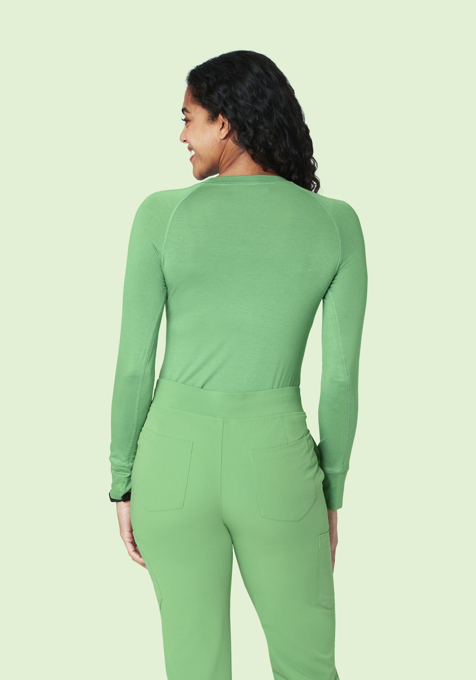 Women's Underscrubs Aloe