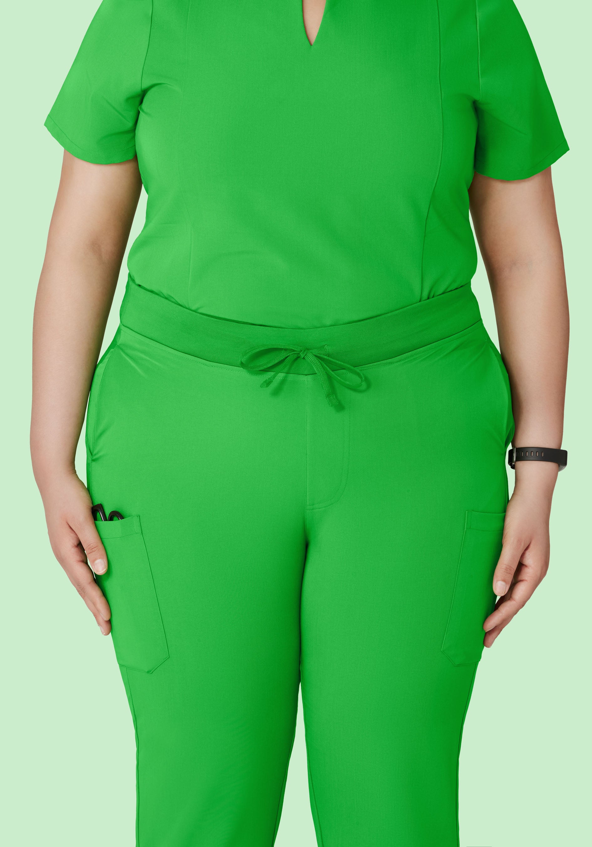 9 Pocket Cargo Pants Kelly Green