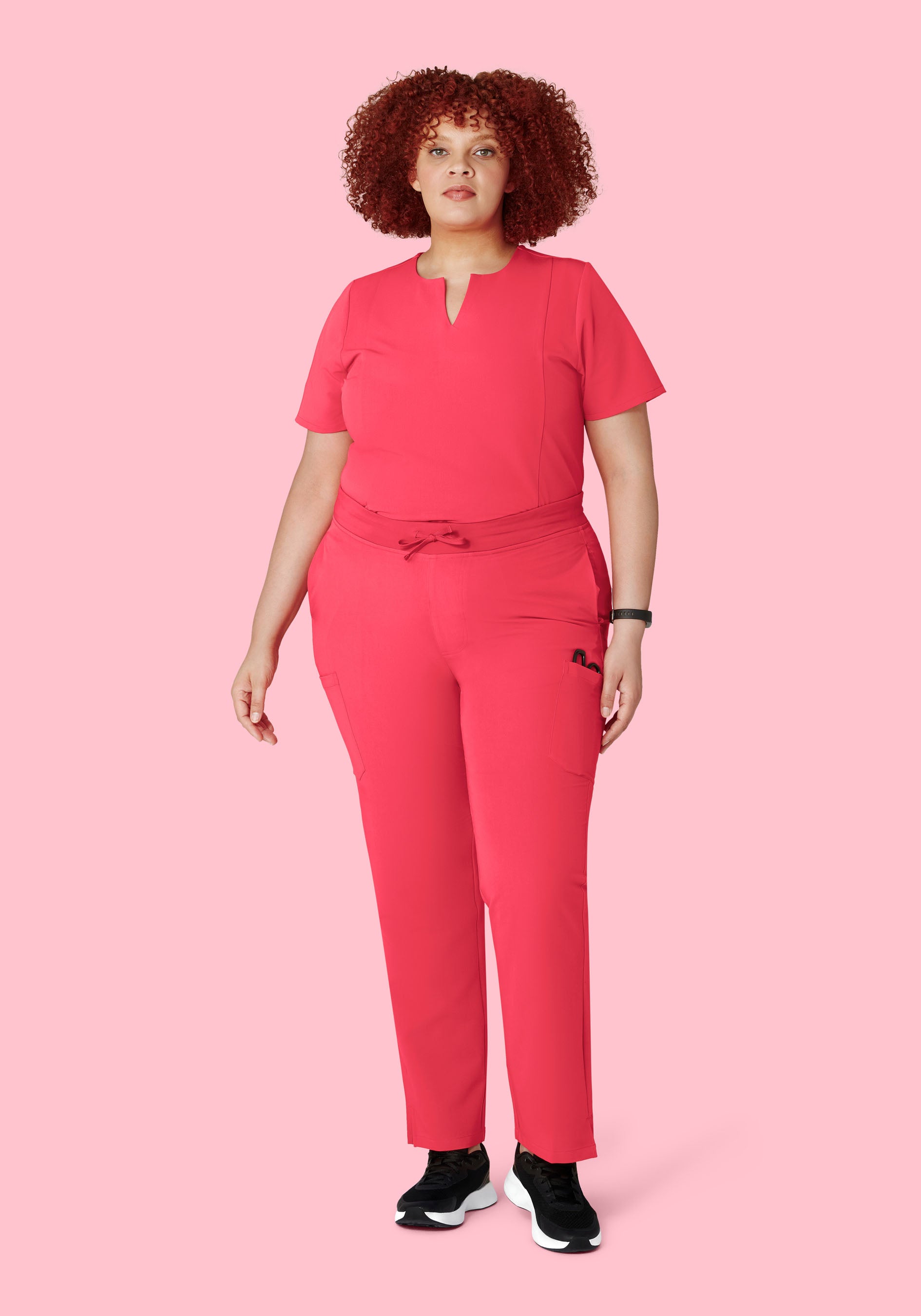 9 Pocket Cargo Pants Paradise Pink