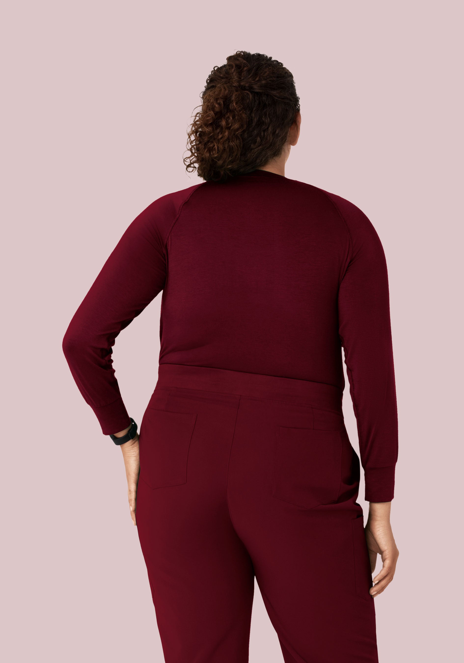 Women's Underscrubs Wine