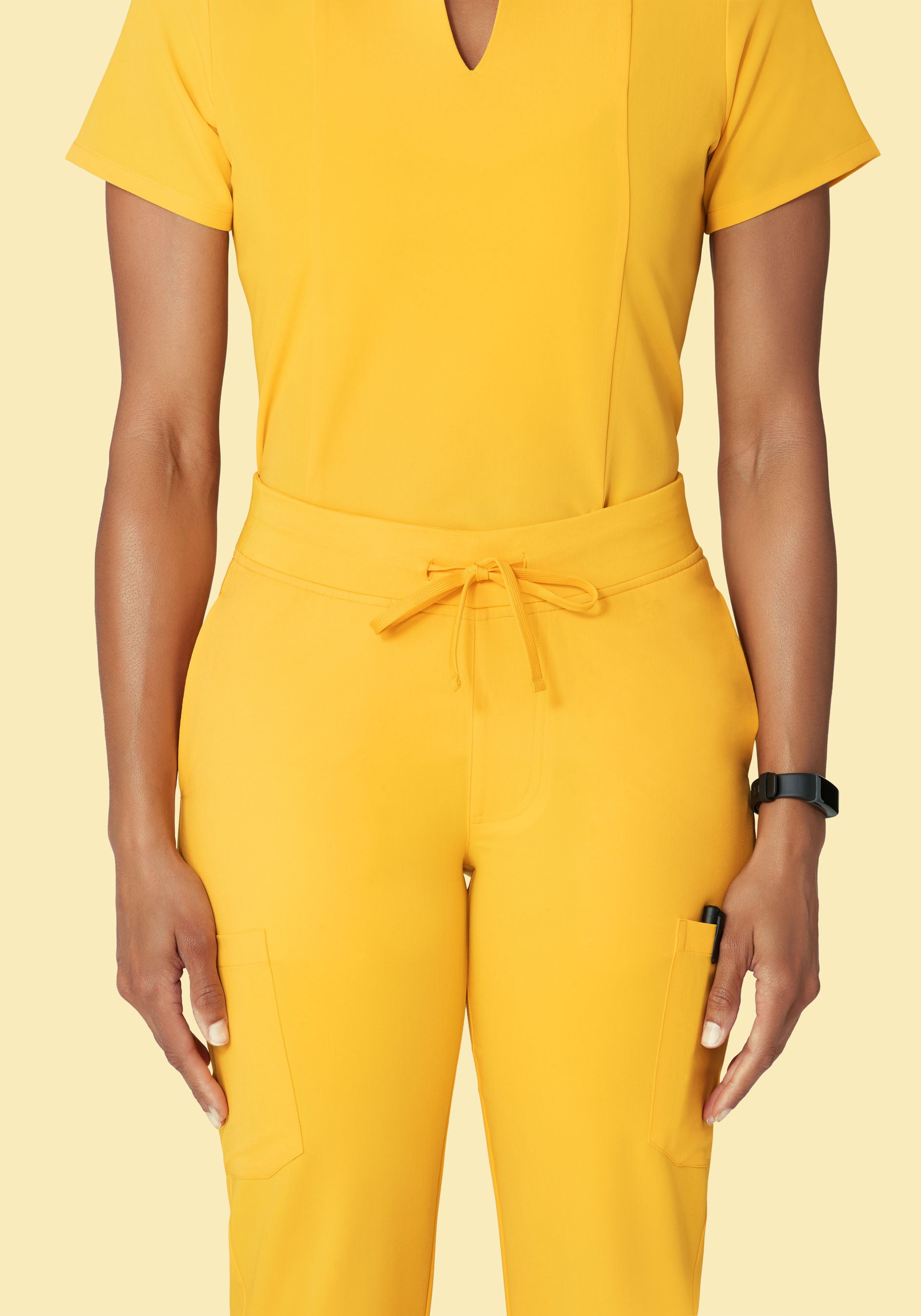 9 Pocket Cargo Pants Daffodil