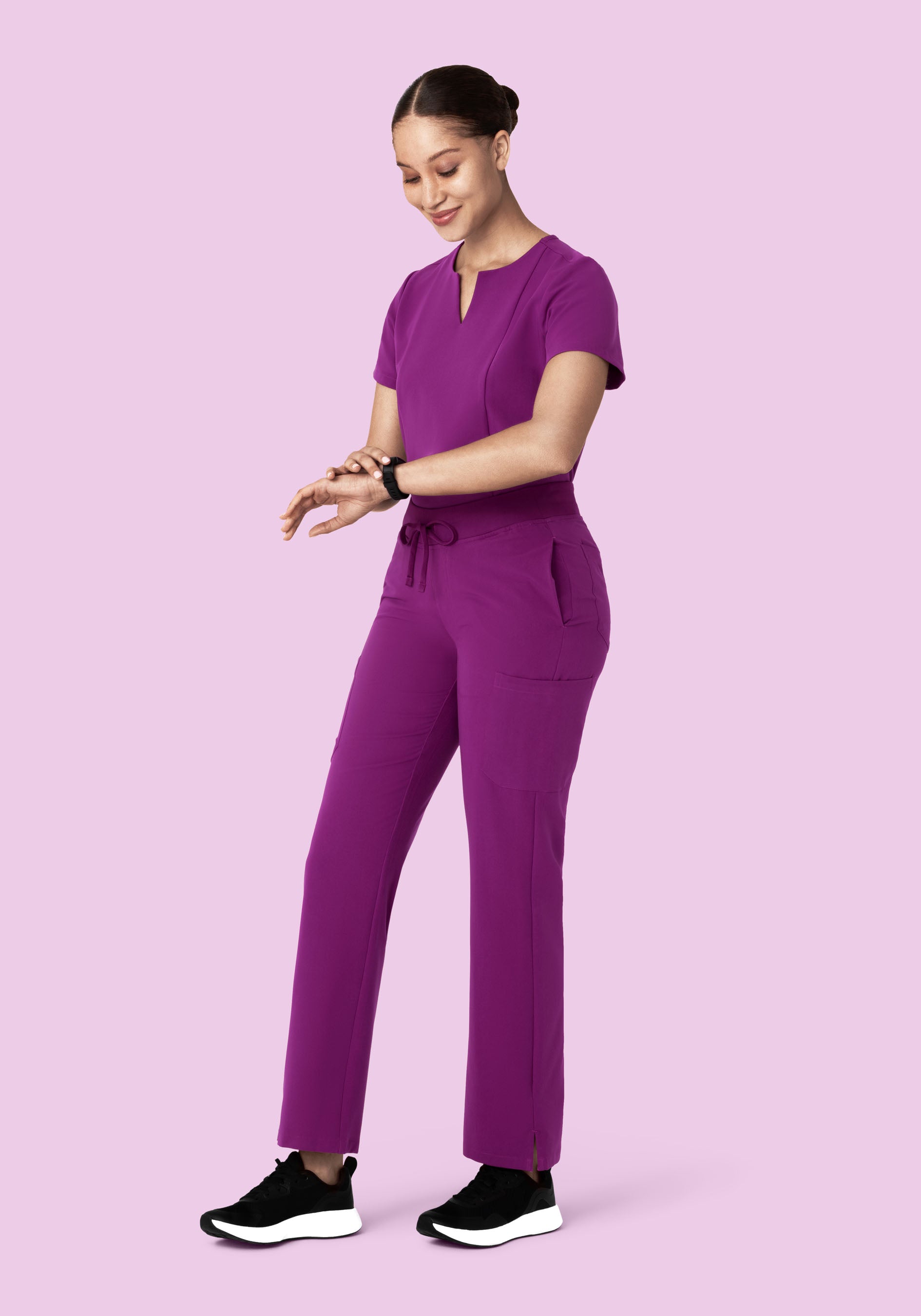 9 Pocket Cargo Pants Dark Orchid