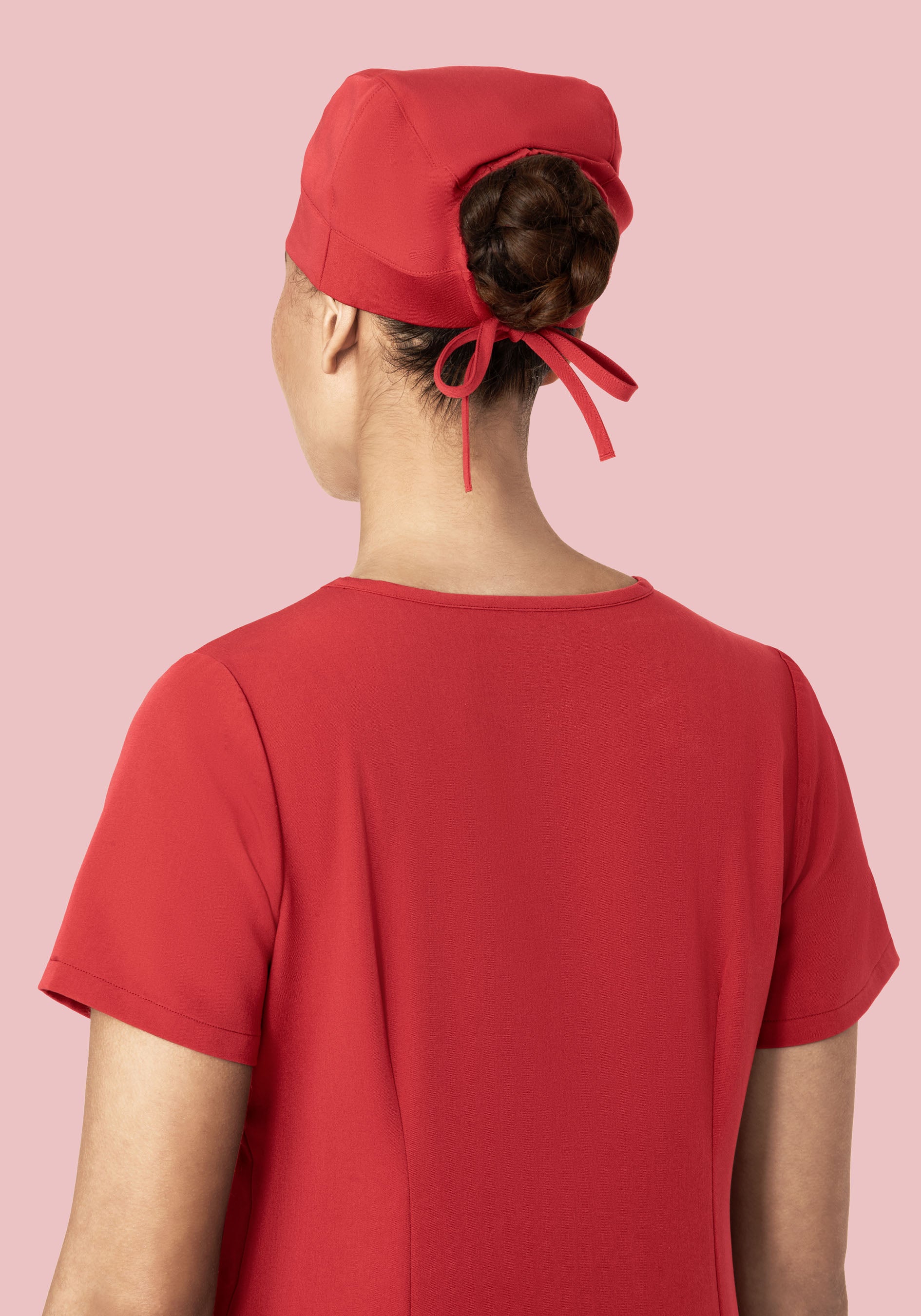 Contemporary Scrub Cap Cranberry