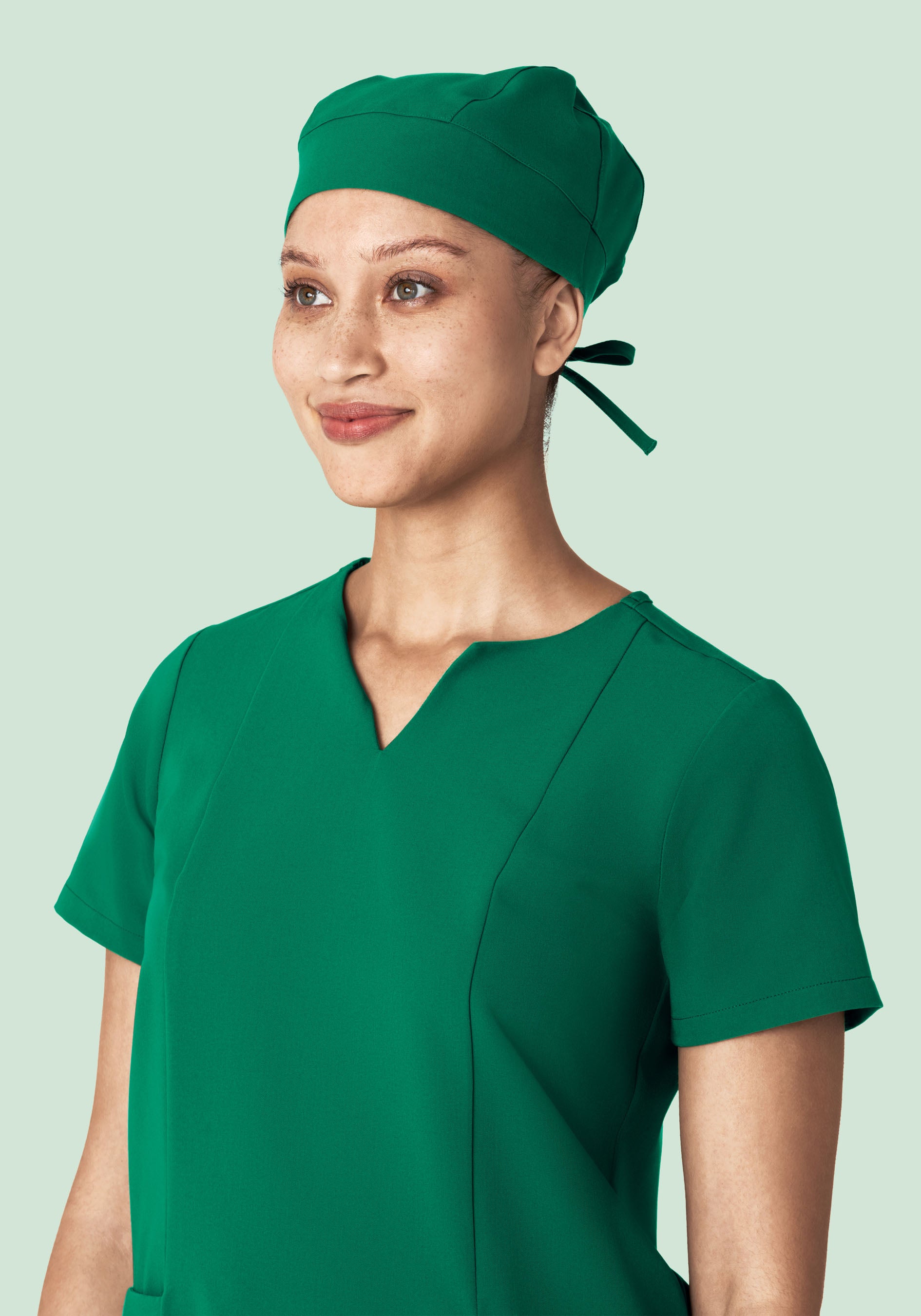 Contemporary Scrub Cap Envy Green