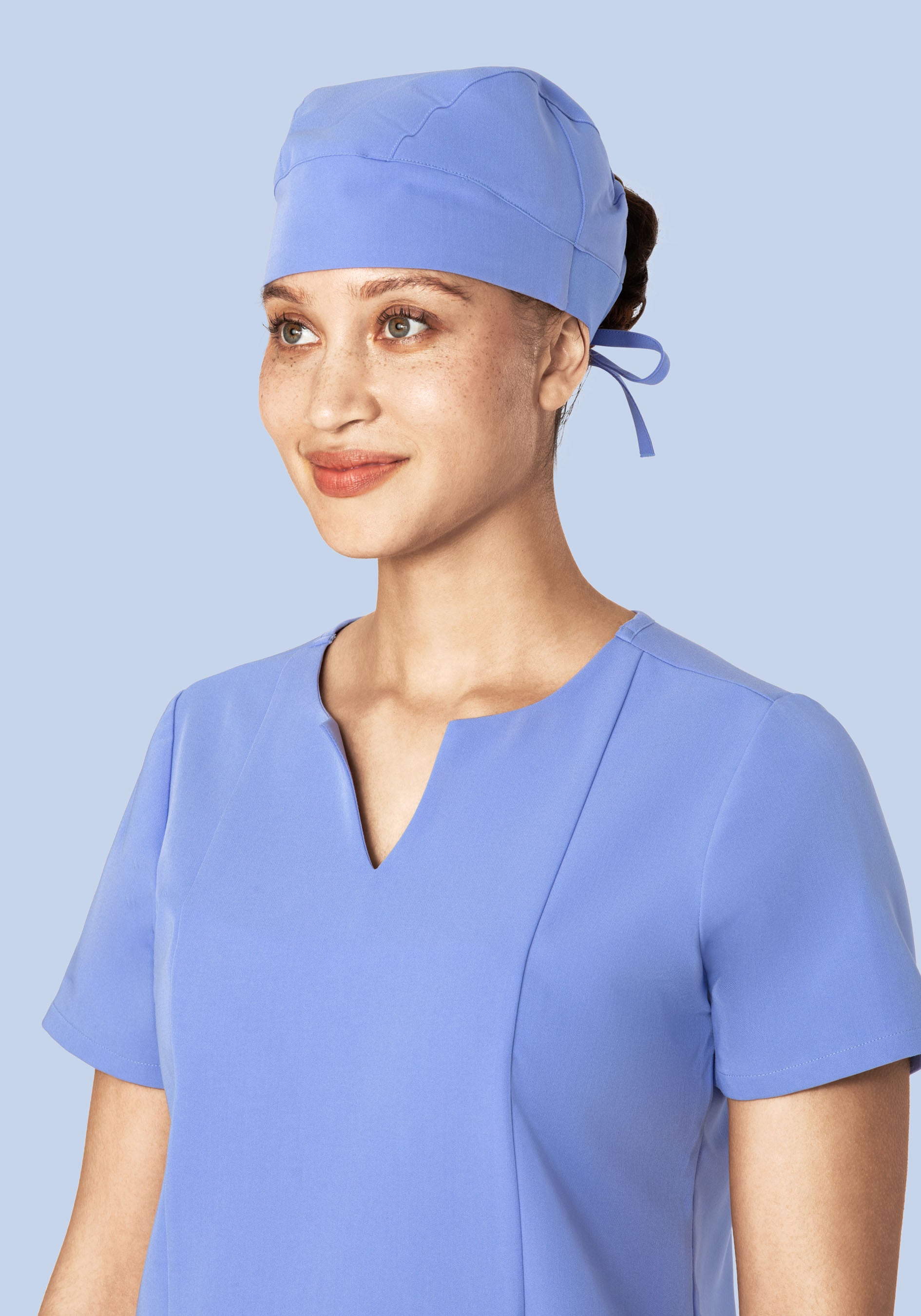 Contemporary Scrub Cap French Blue