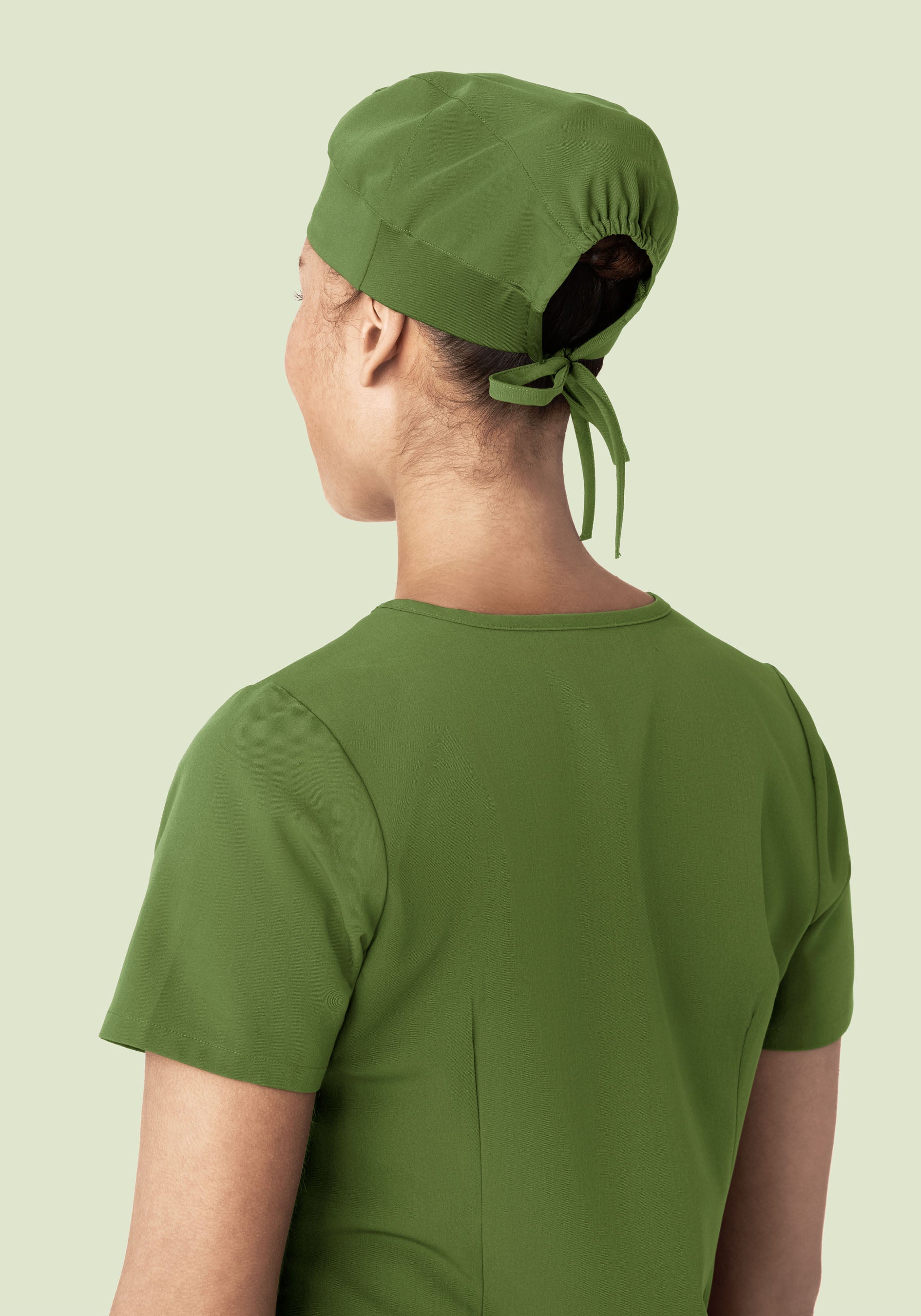 Contemporary Scrub Cap Moss