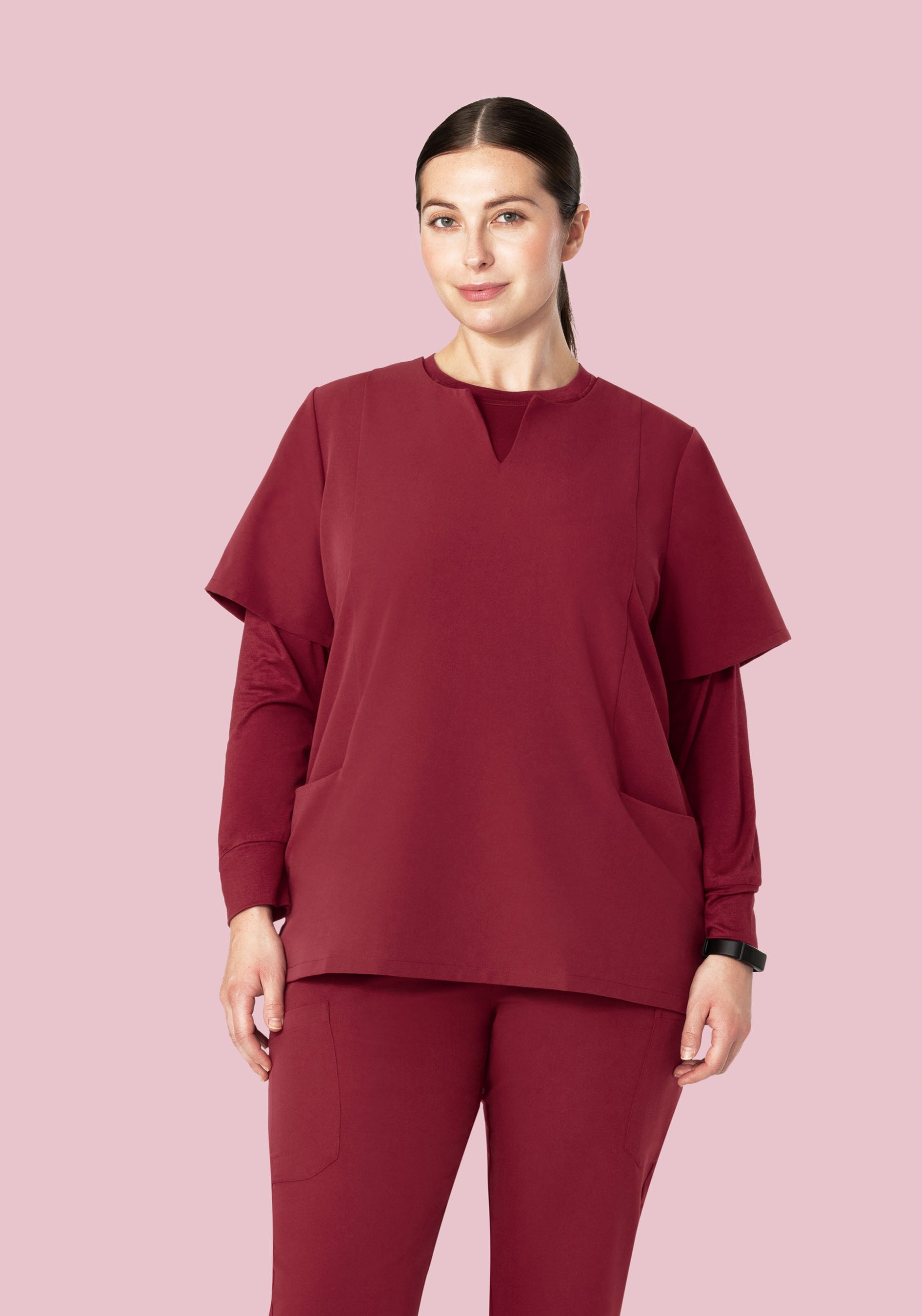 Women's Underscrubs Garnet