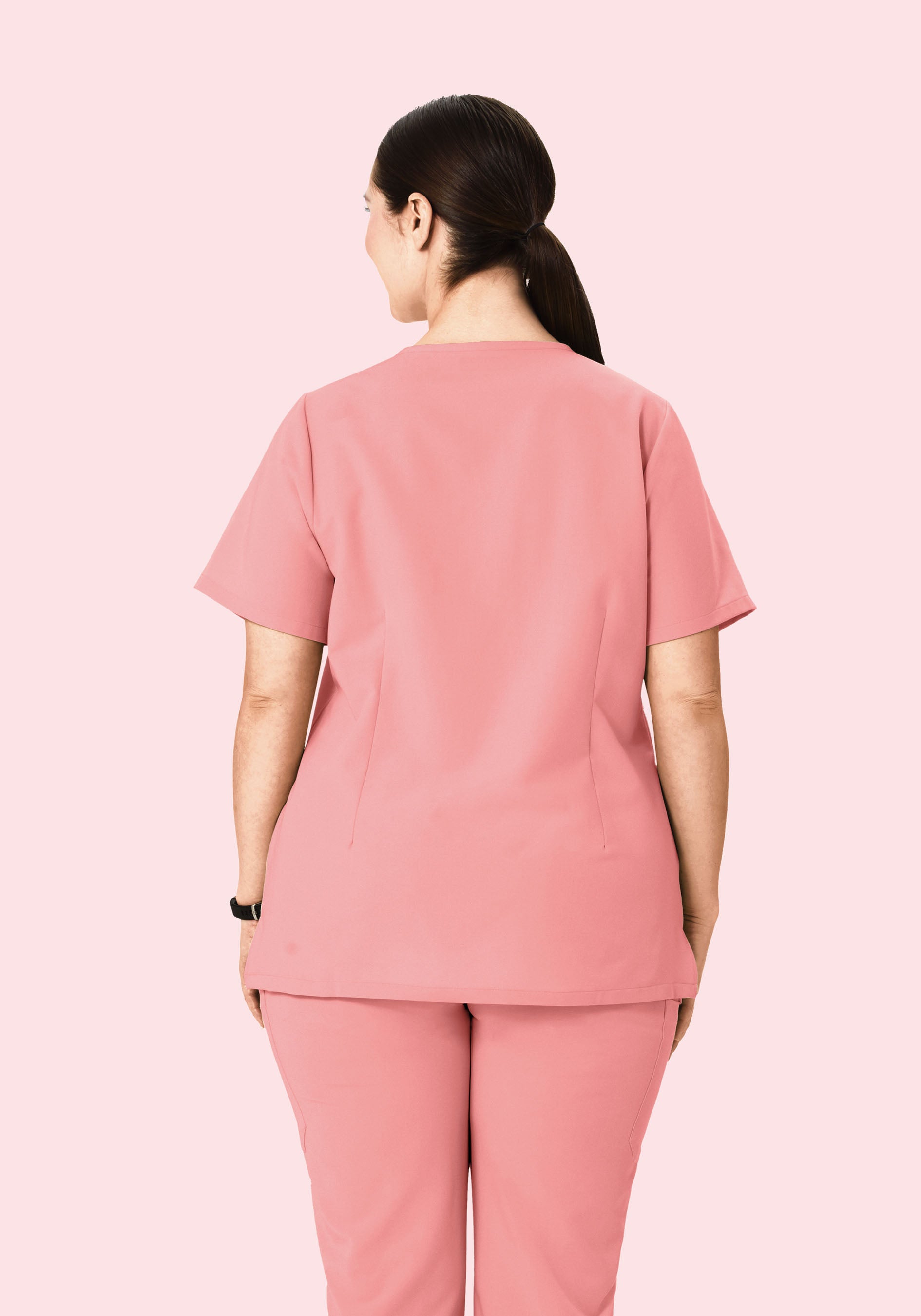 5 Pocket Notch Neck Top Sorbet