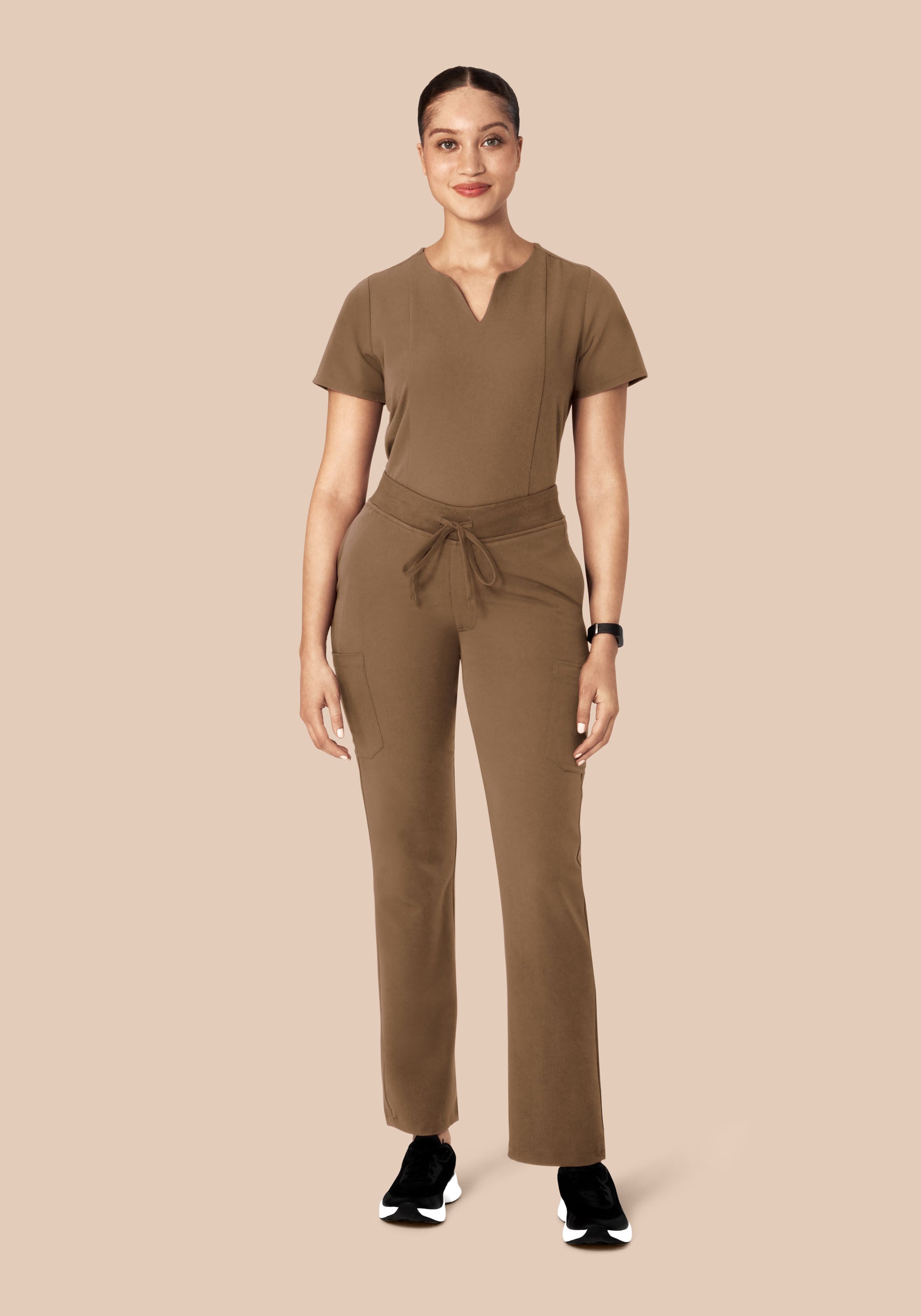 9 Pocket Cargo Pants Ash Brown