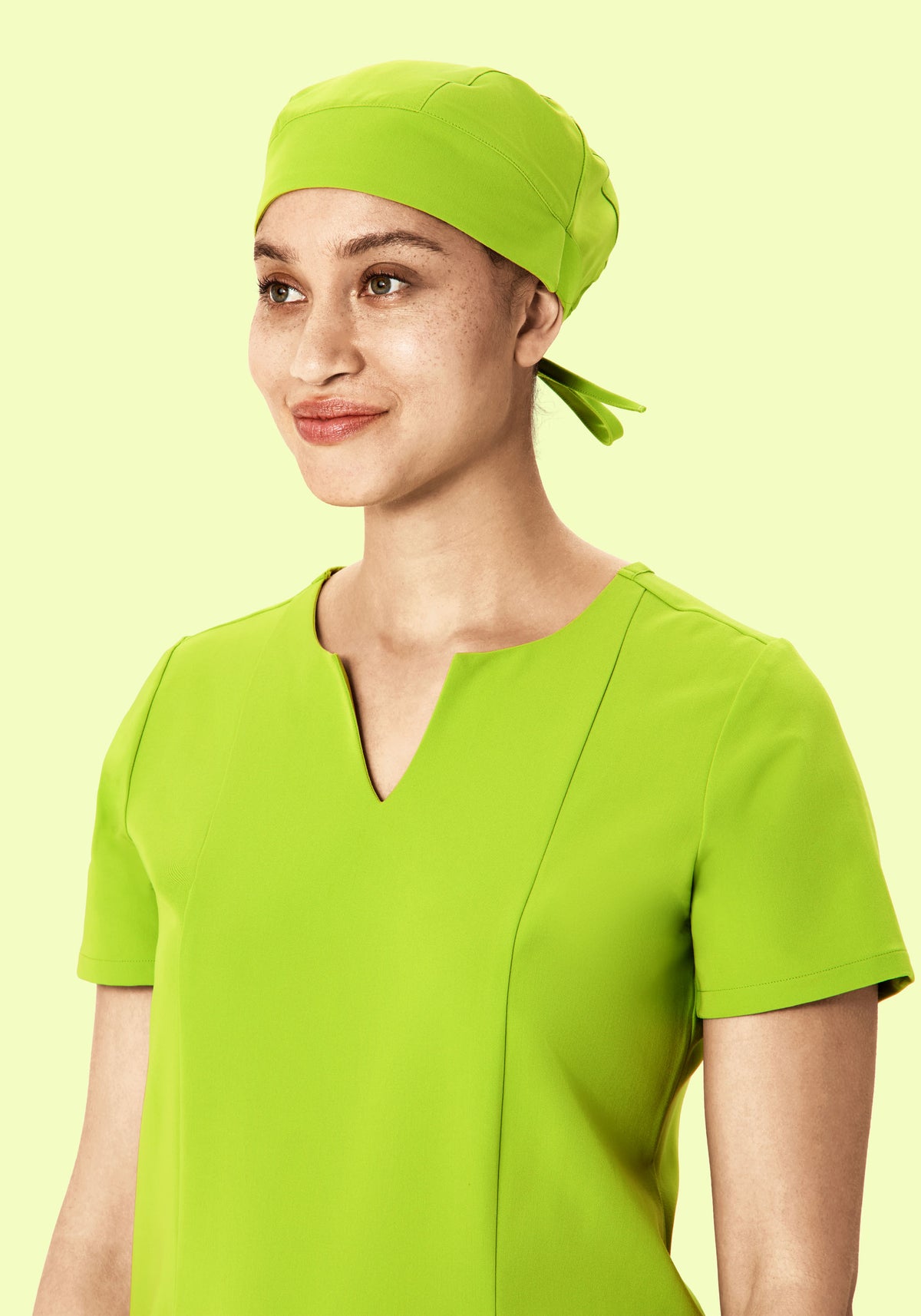 Contemporary Scrub Cap Apple Green