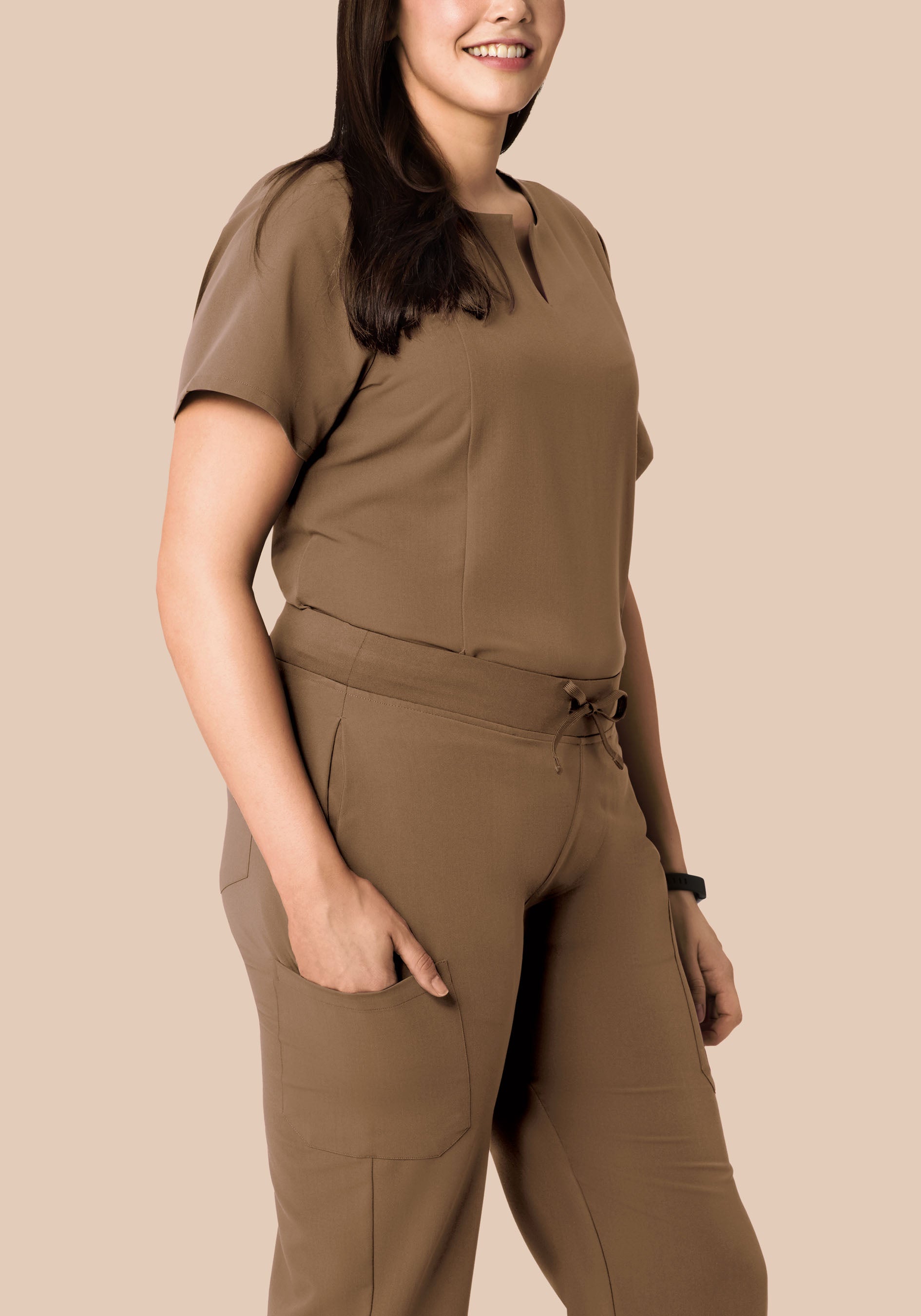 9 Pocket Cargo Pants Ash Brown