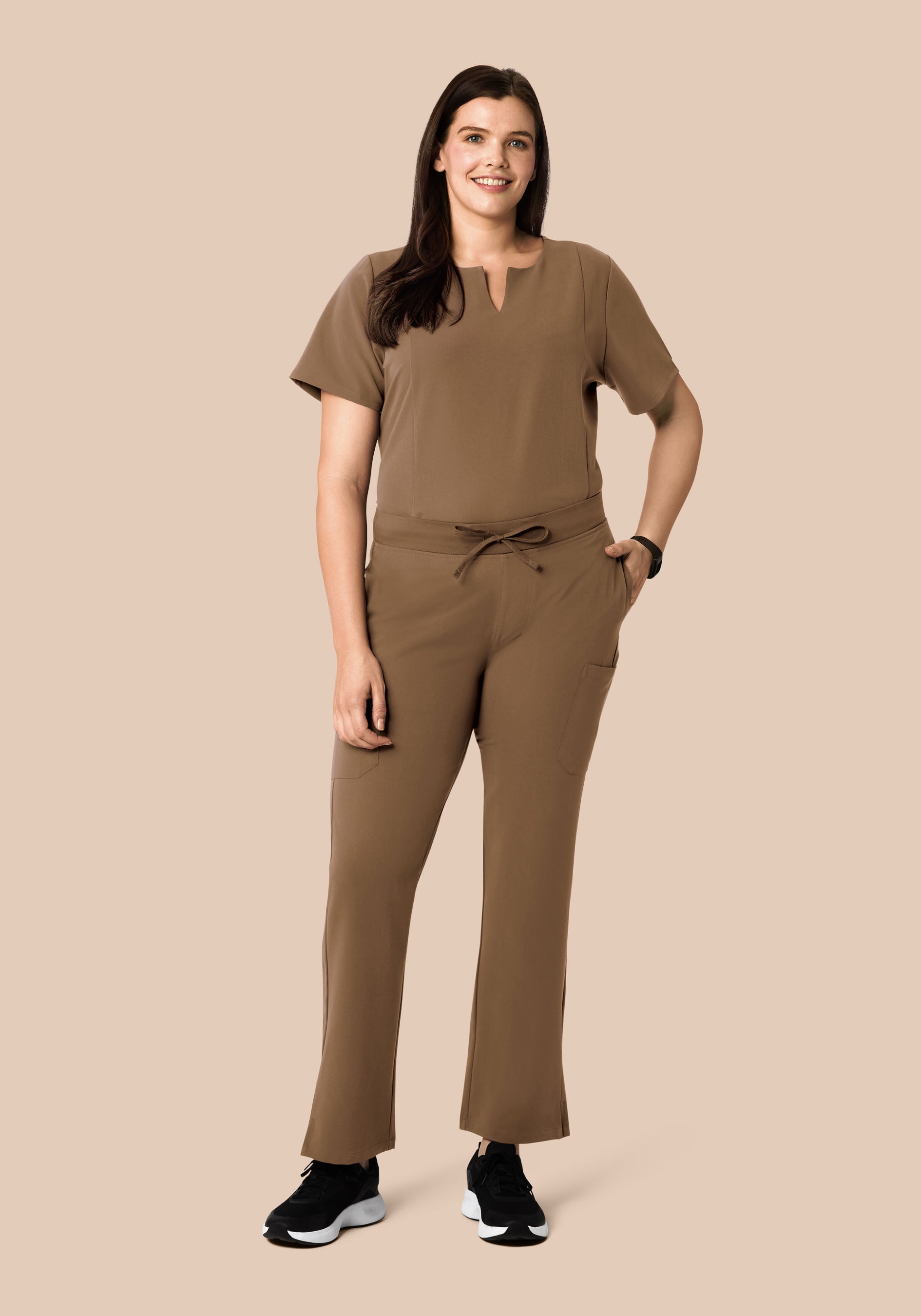 9 Pocket Cargo Pants Ash Brown