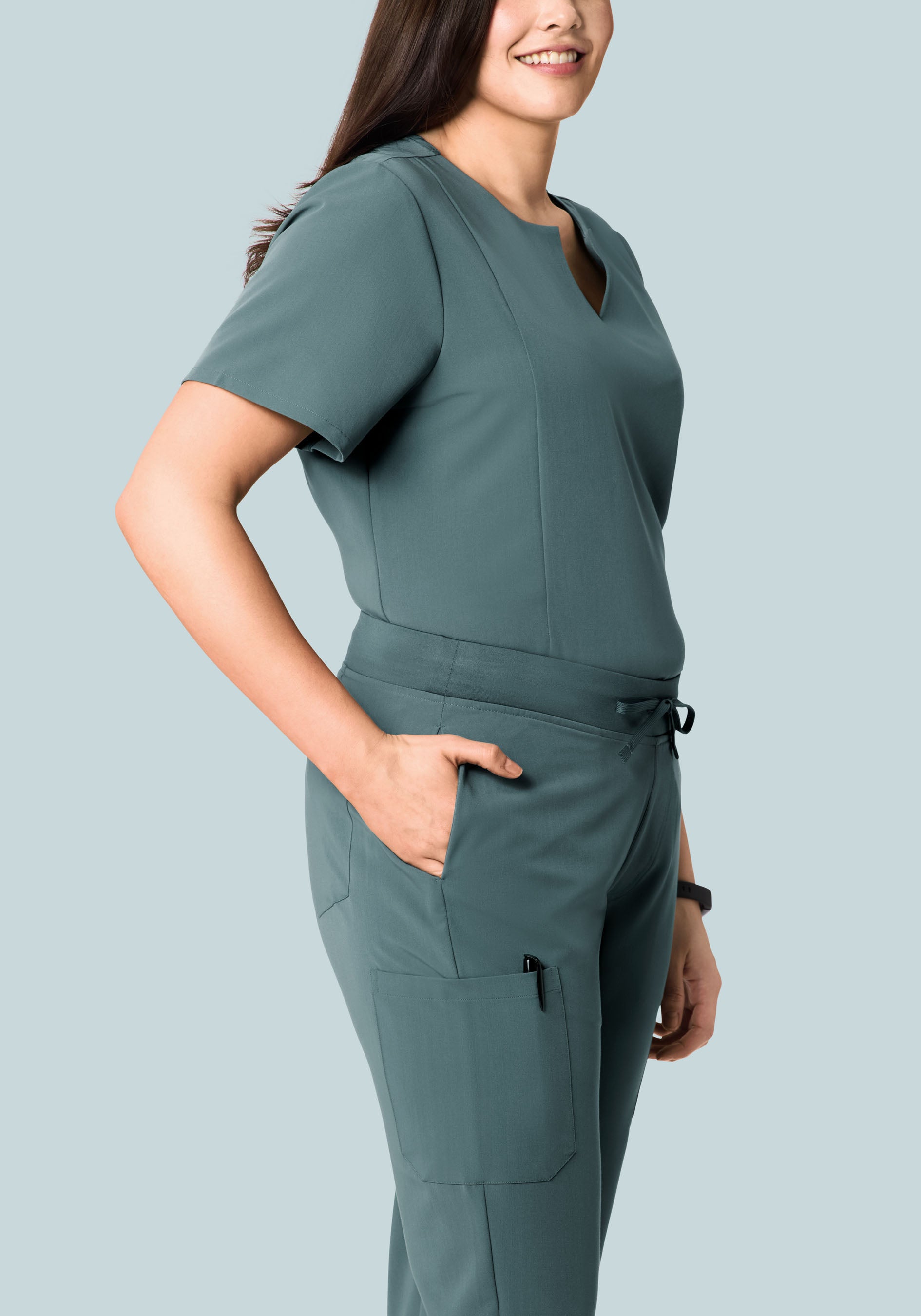 9 Pocket Cargo Pants Stormy Sky