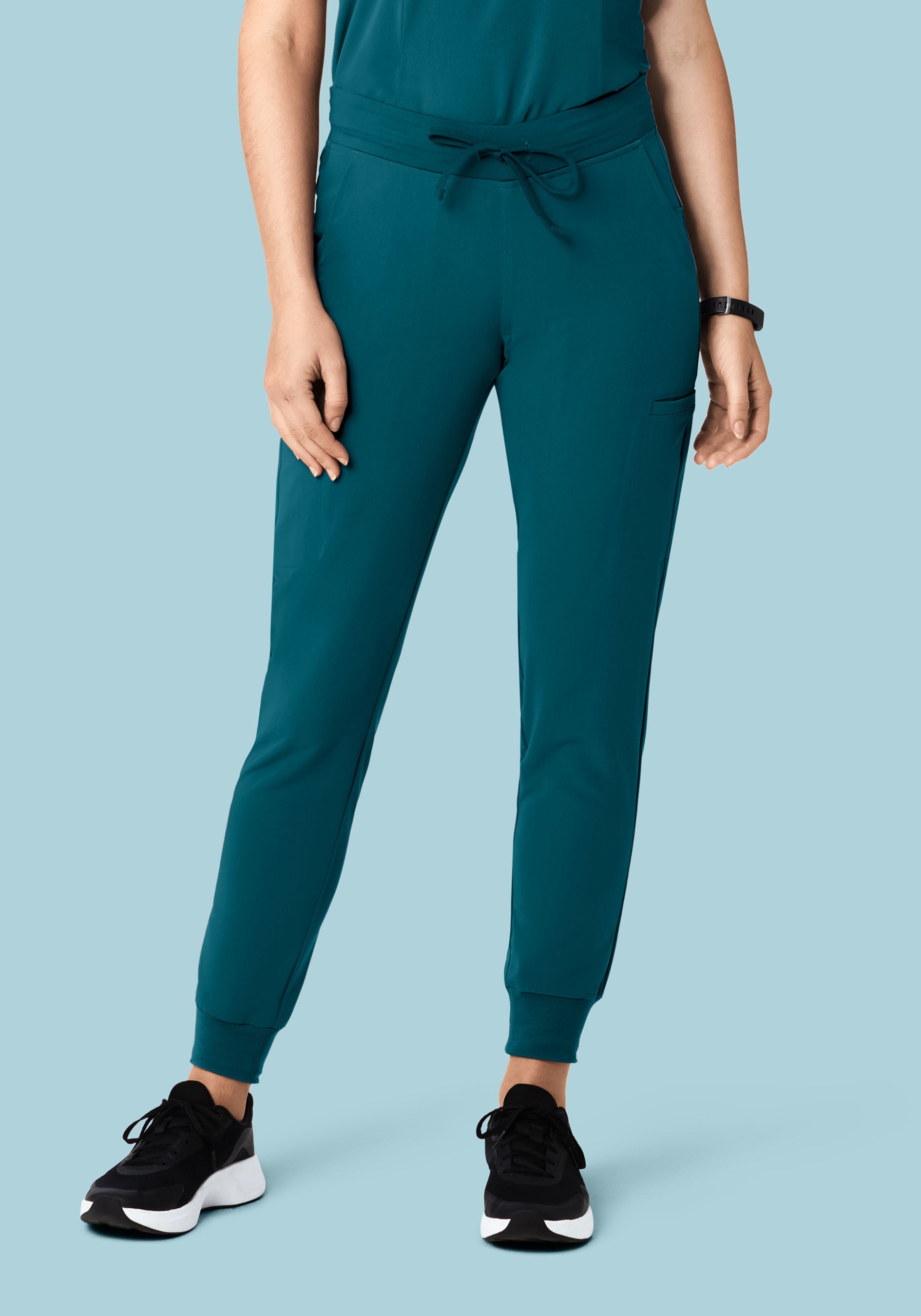 11 Pocket Joggers Caribbean Blue