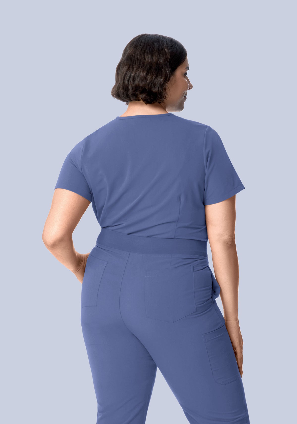 One Pocket Top Deep Periwinkle