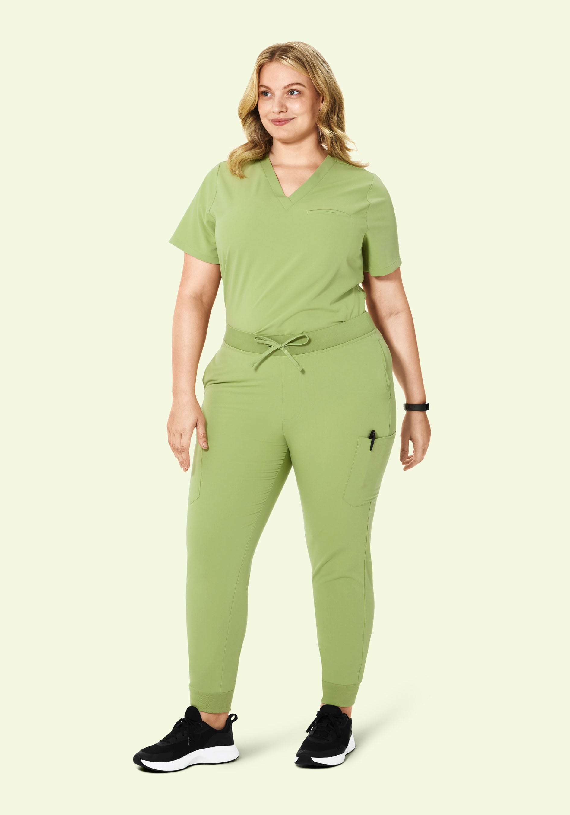 9 Pocket Joggers Fern