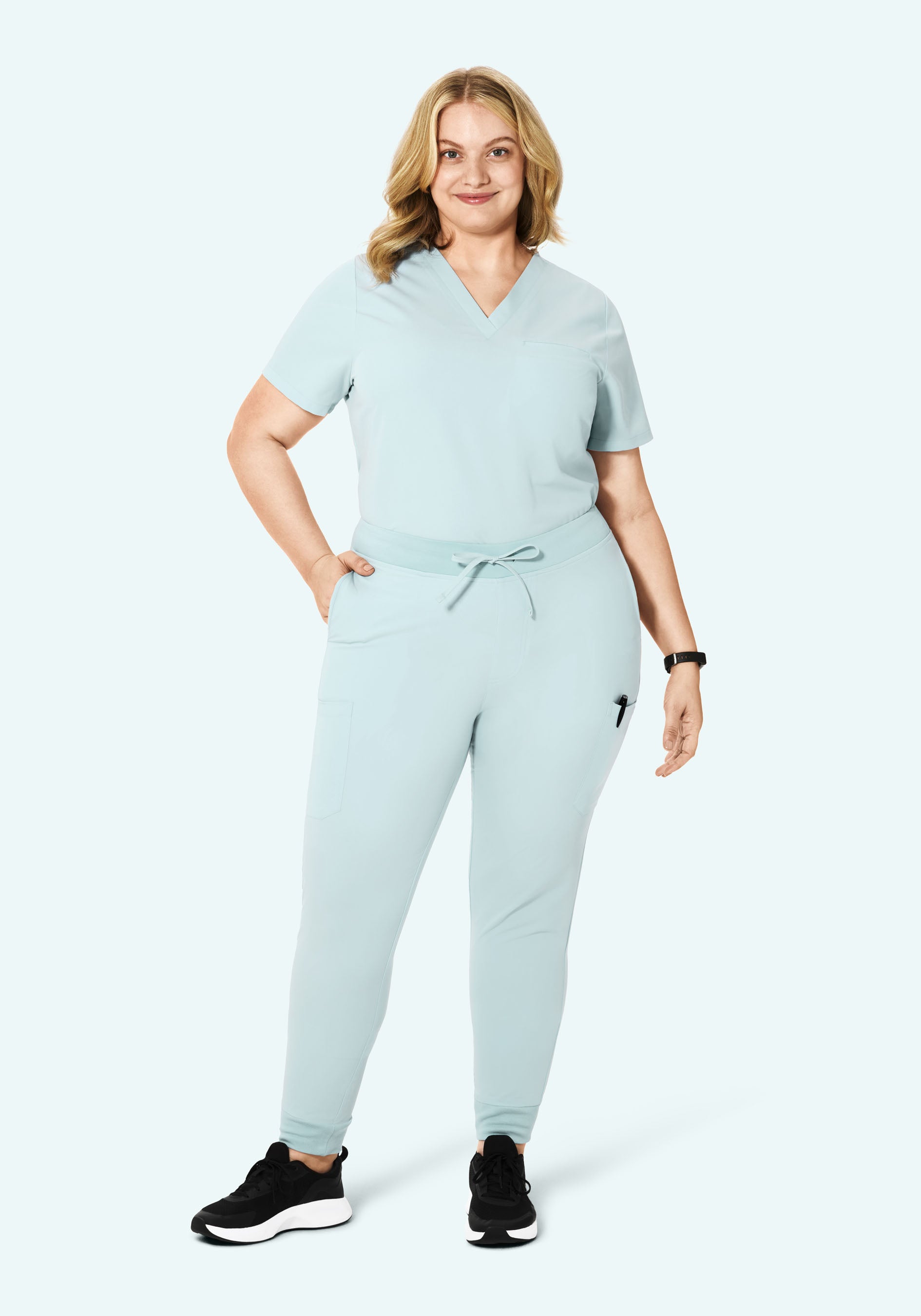 9 Pocket Joggers Sky