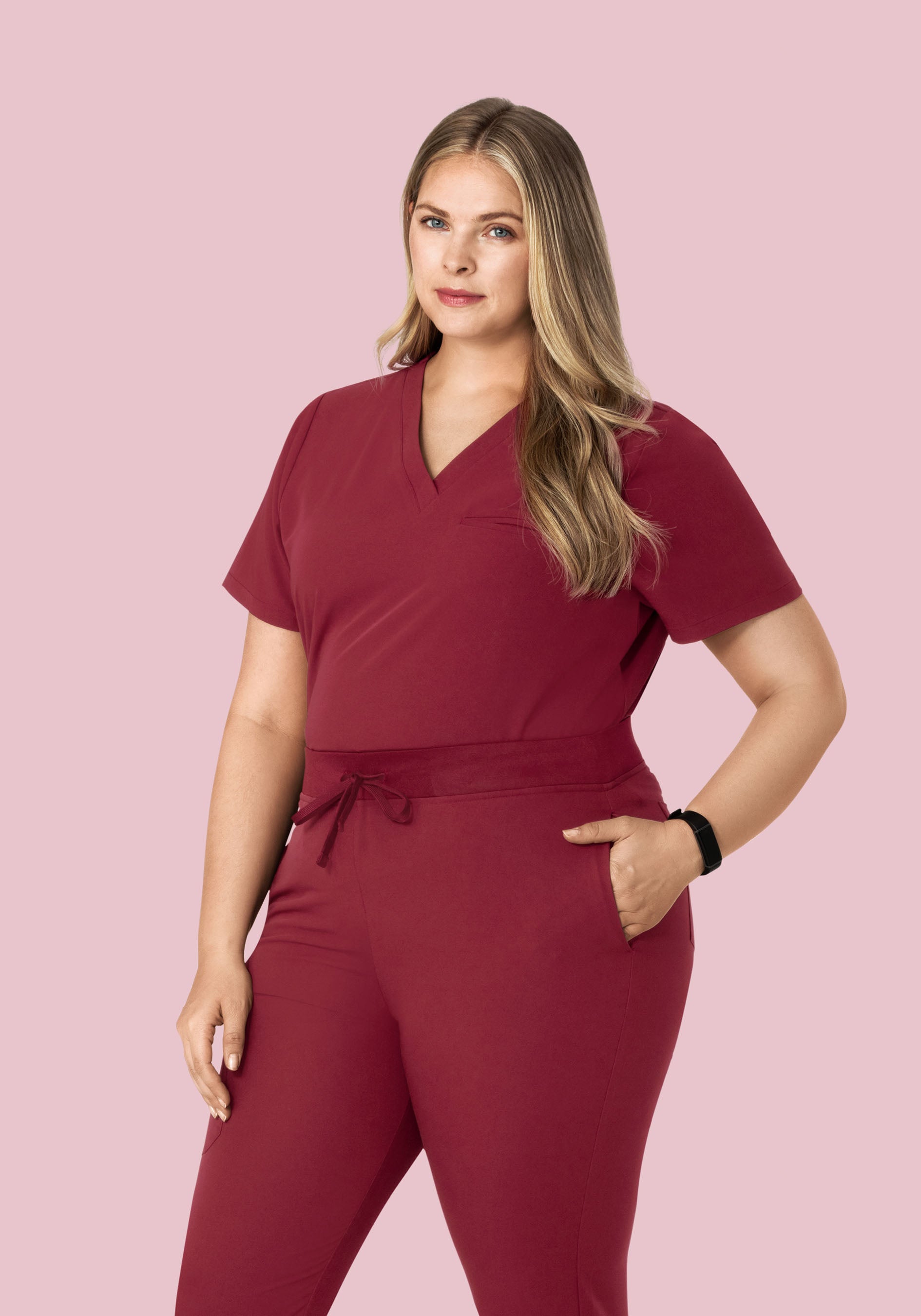 One Pocket Top Garnet