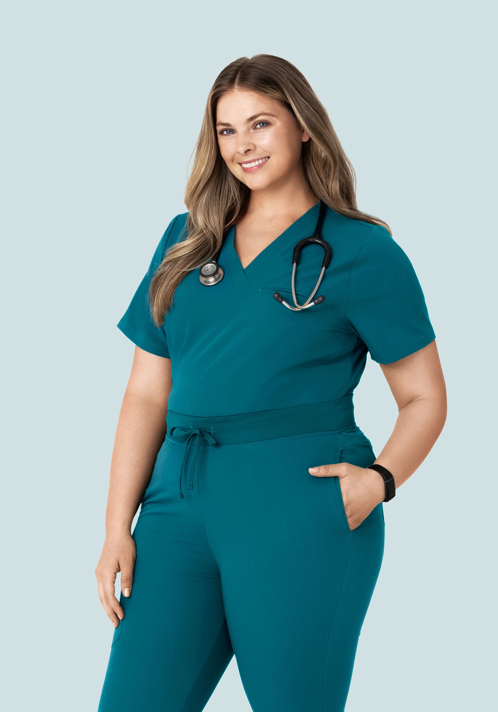 One Pocket Top Peacock