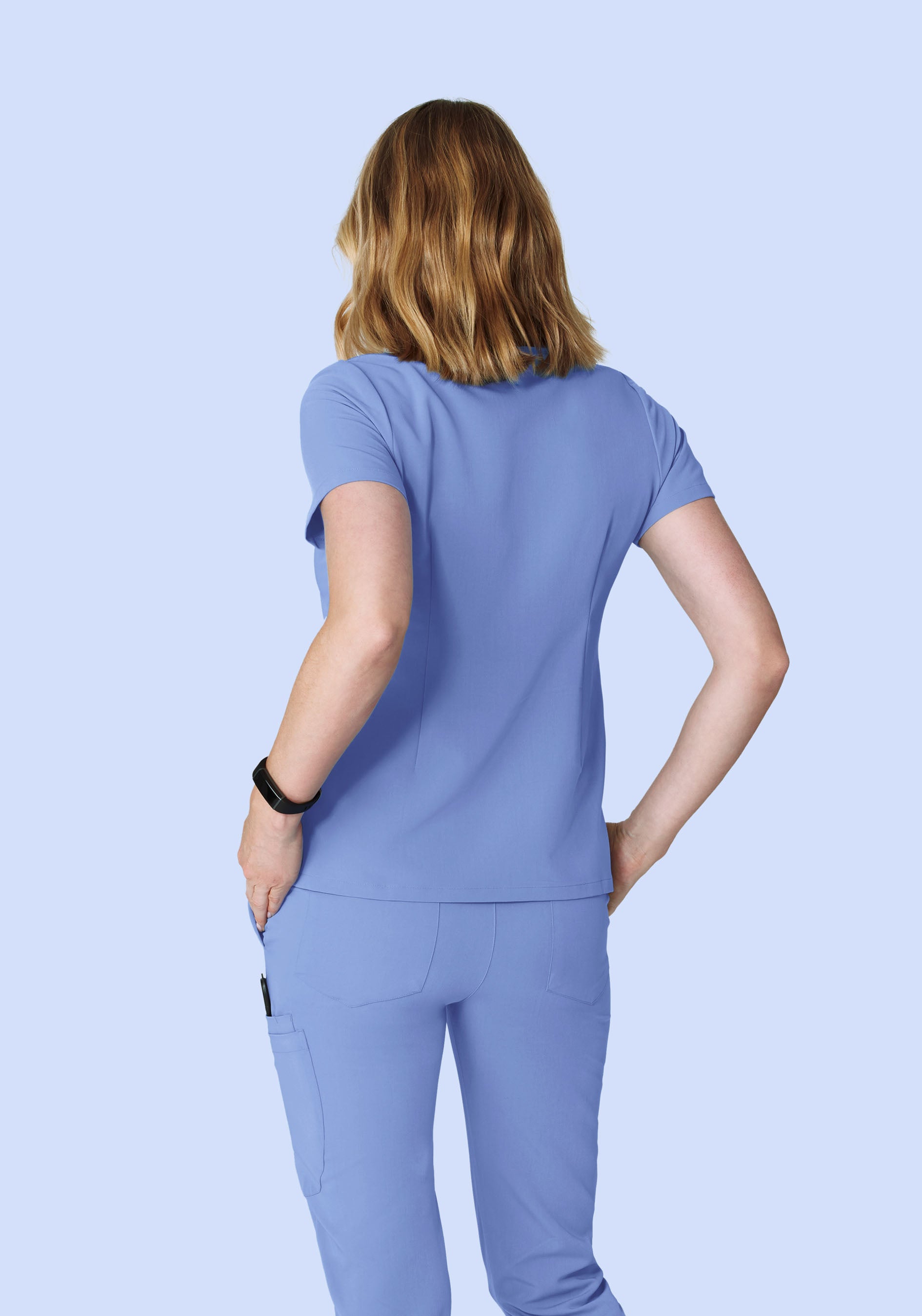 One Pocket Top Coastline Blue