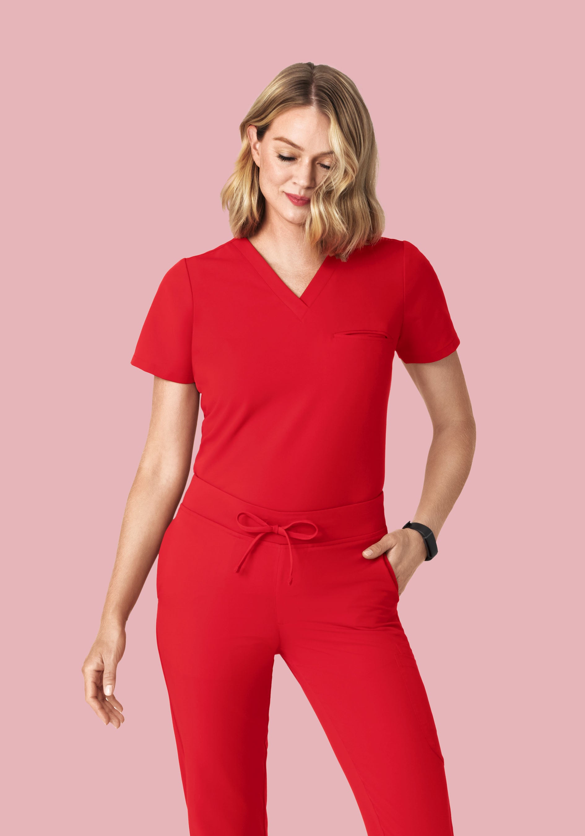 One Pocket Top Poppy Red