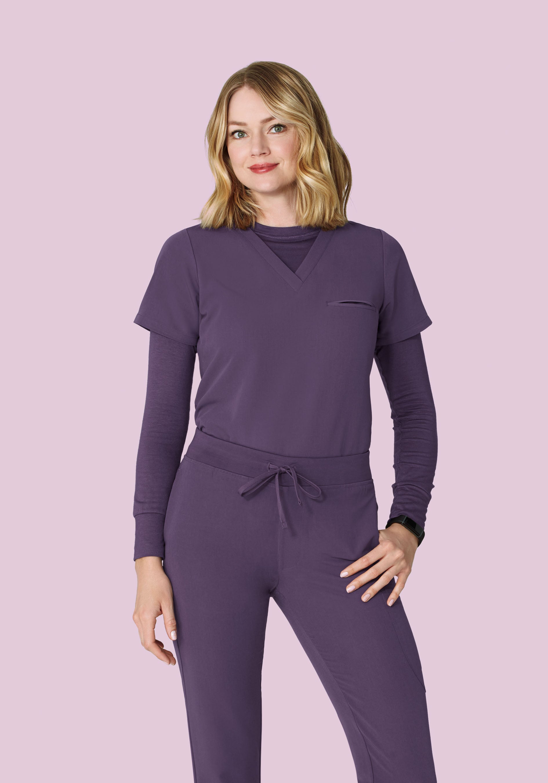 Women's Underscrubs Deep Dewberry