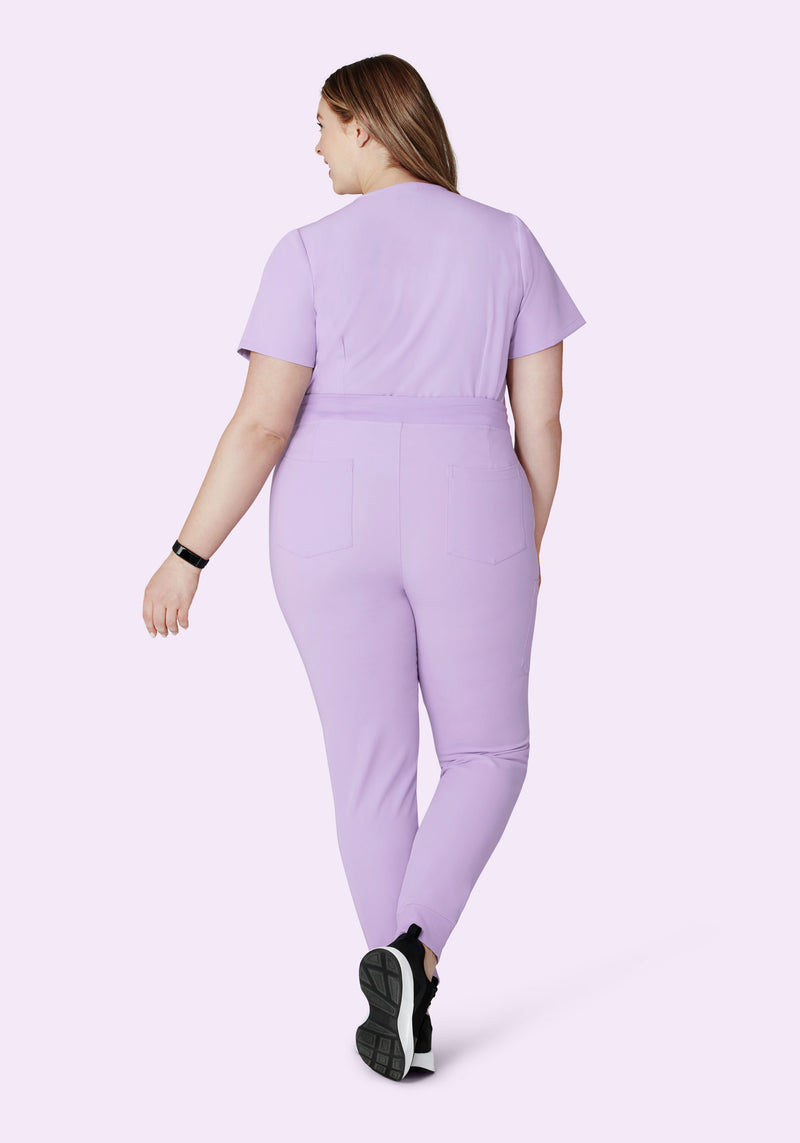 High Waisted Joggers Cool Lavender